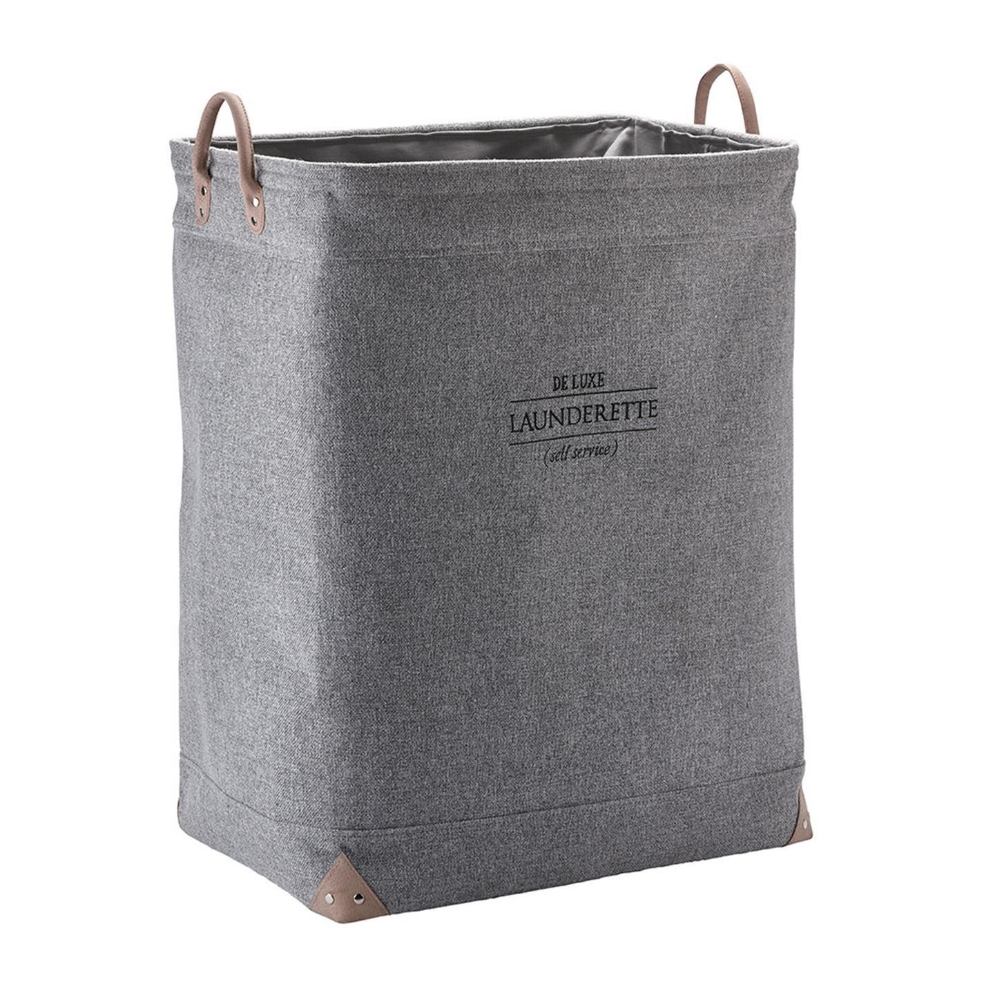 Silver Grey - Aquanova - Lubin Laundry Bin - 1
