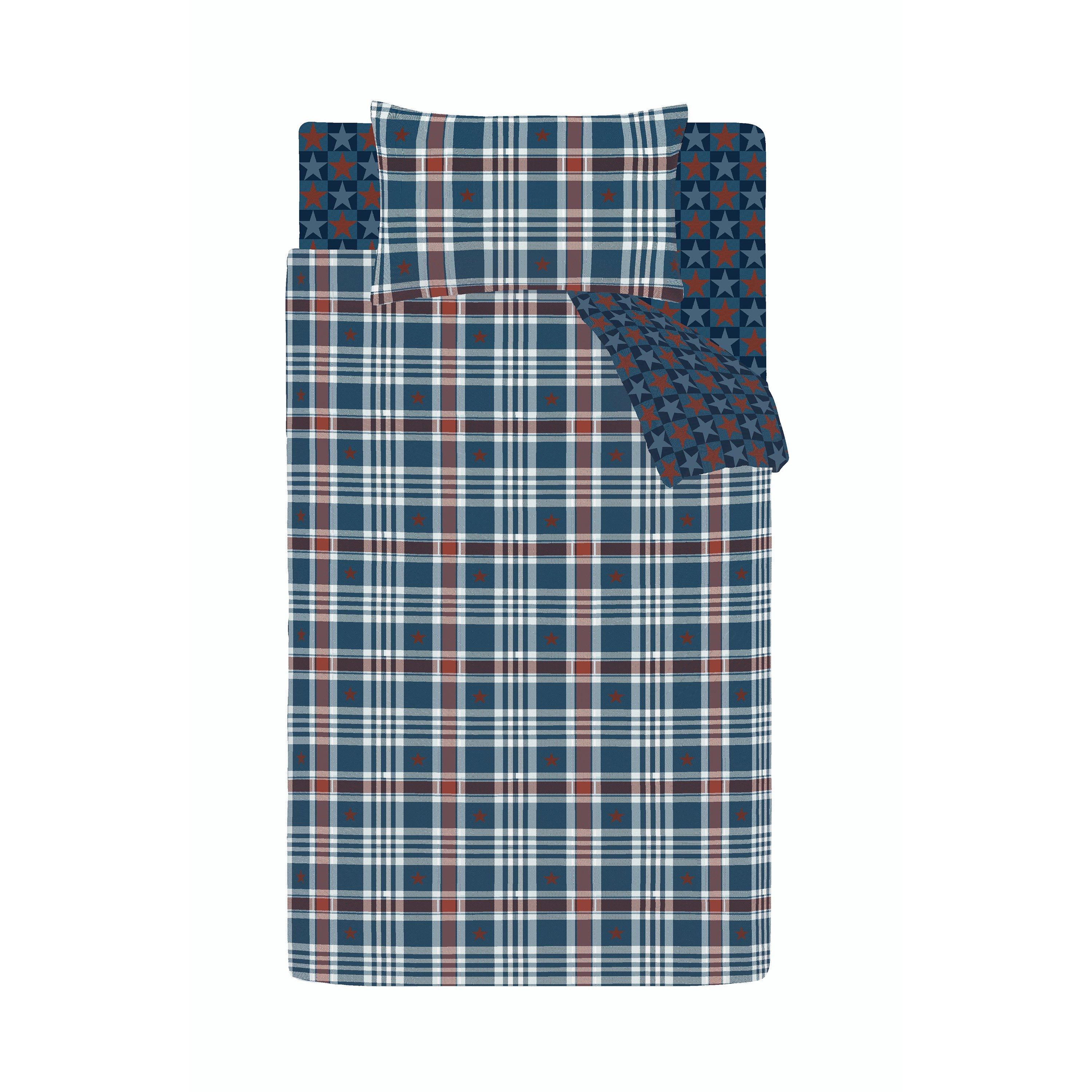 Blå - Catherine Lansfield Kids - Catheri Stars And Chec 62 - 5