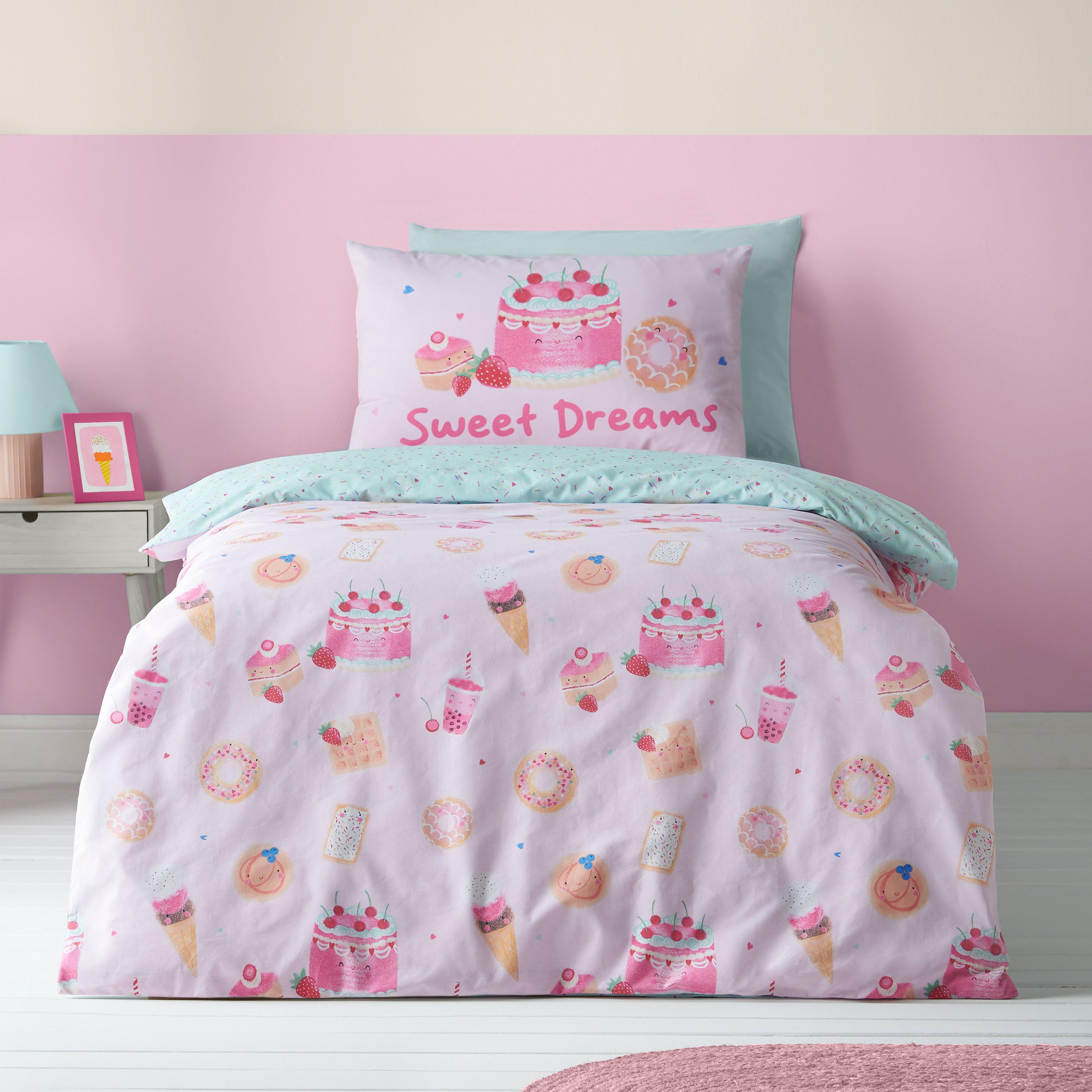 Pink - Catherine Lansfield Kids - Sweet Treats Duvet Cover Set - 1