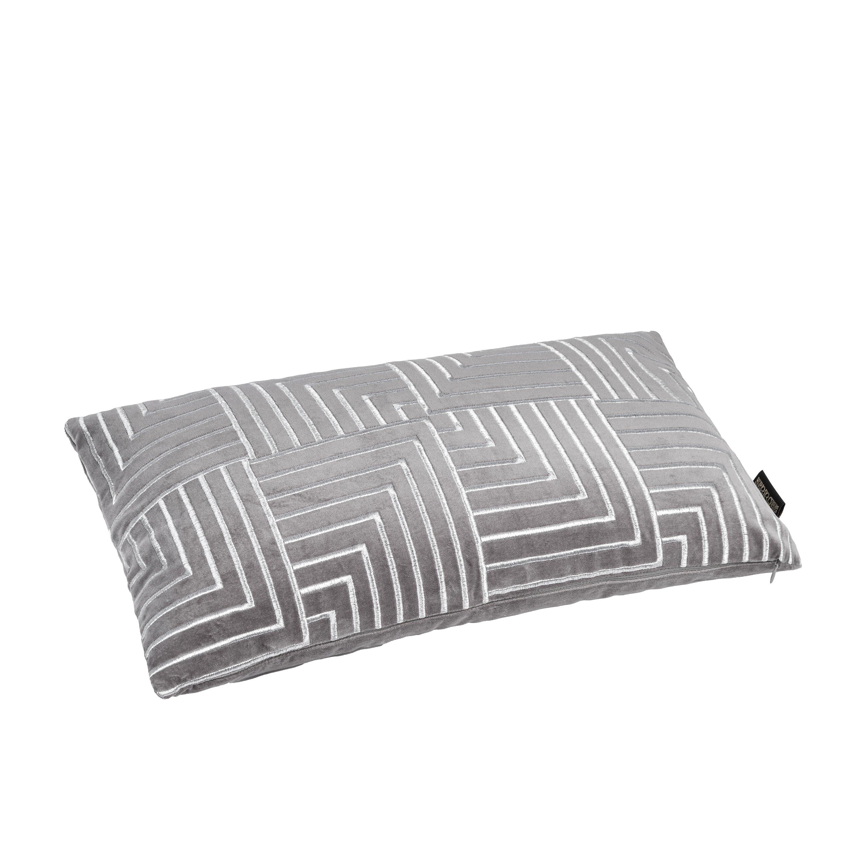 Grey - Biba - Giselle Cushion Small - 3
