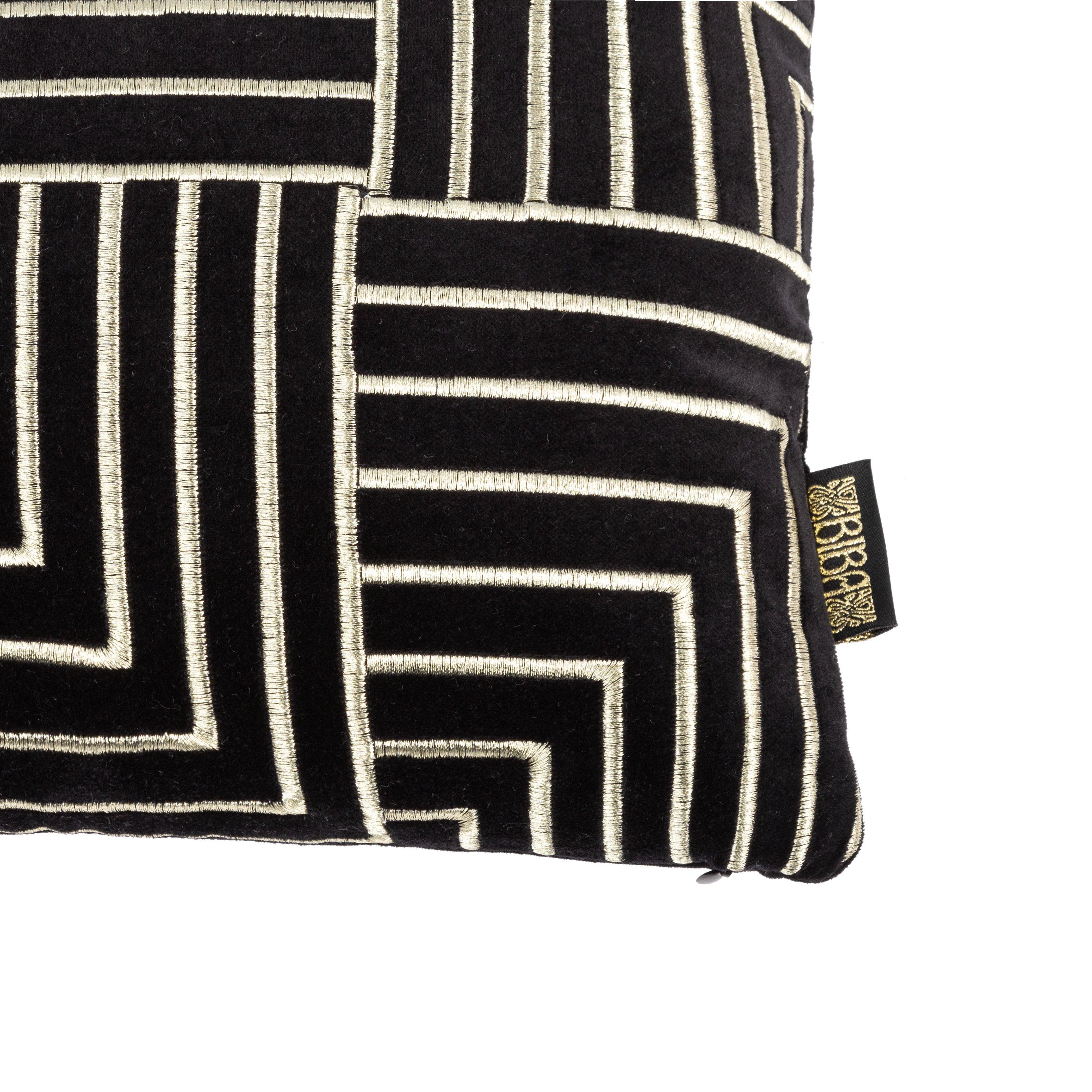 Black - Biba - Biba Giselle Cushion Small - 3