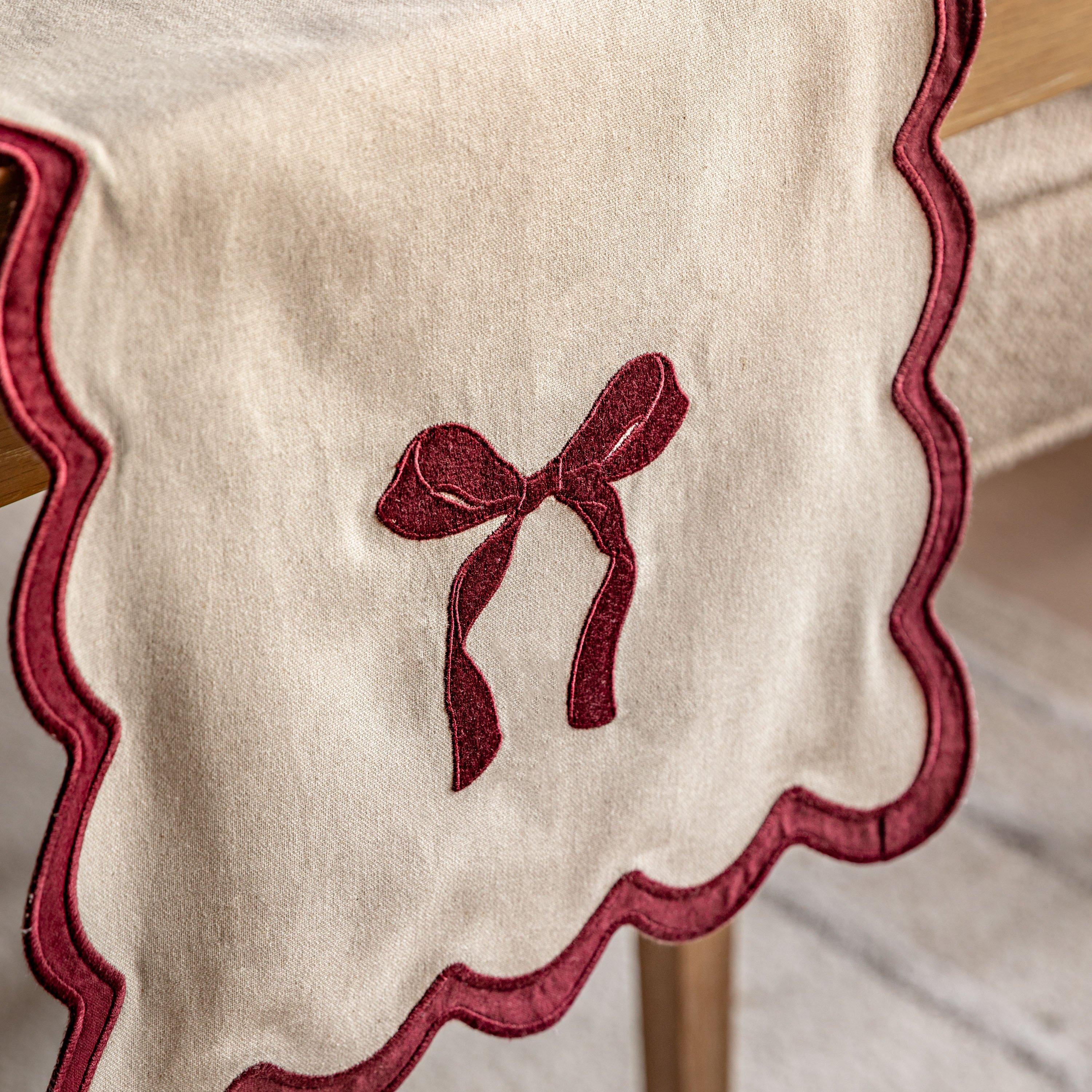 Red Scallop - Gallery - Gallery Table Runner 88 - 2