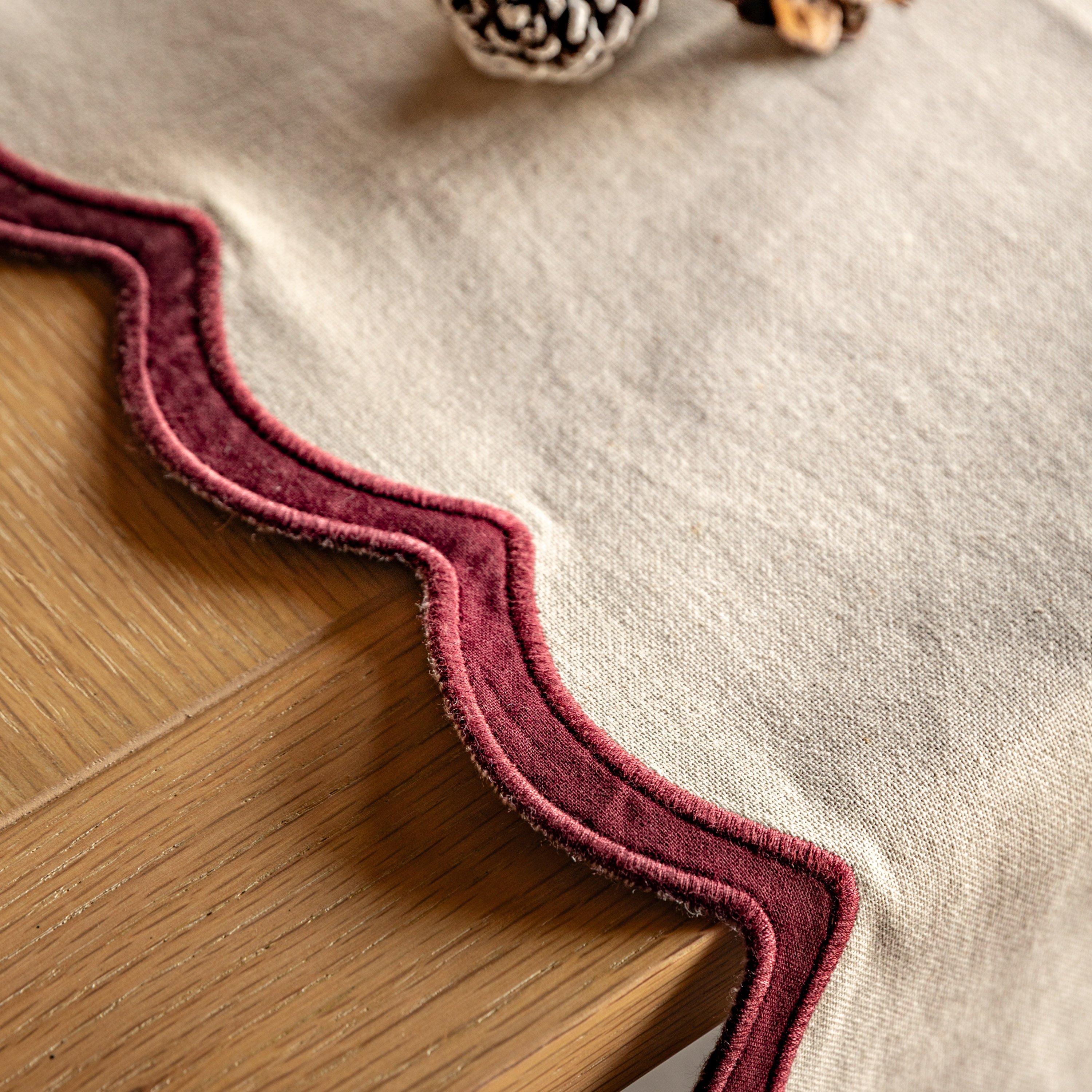 Red Scallop - Gallery - Gallery Table Runner 88 - 3