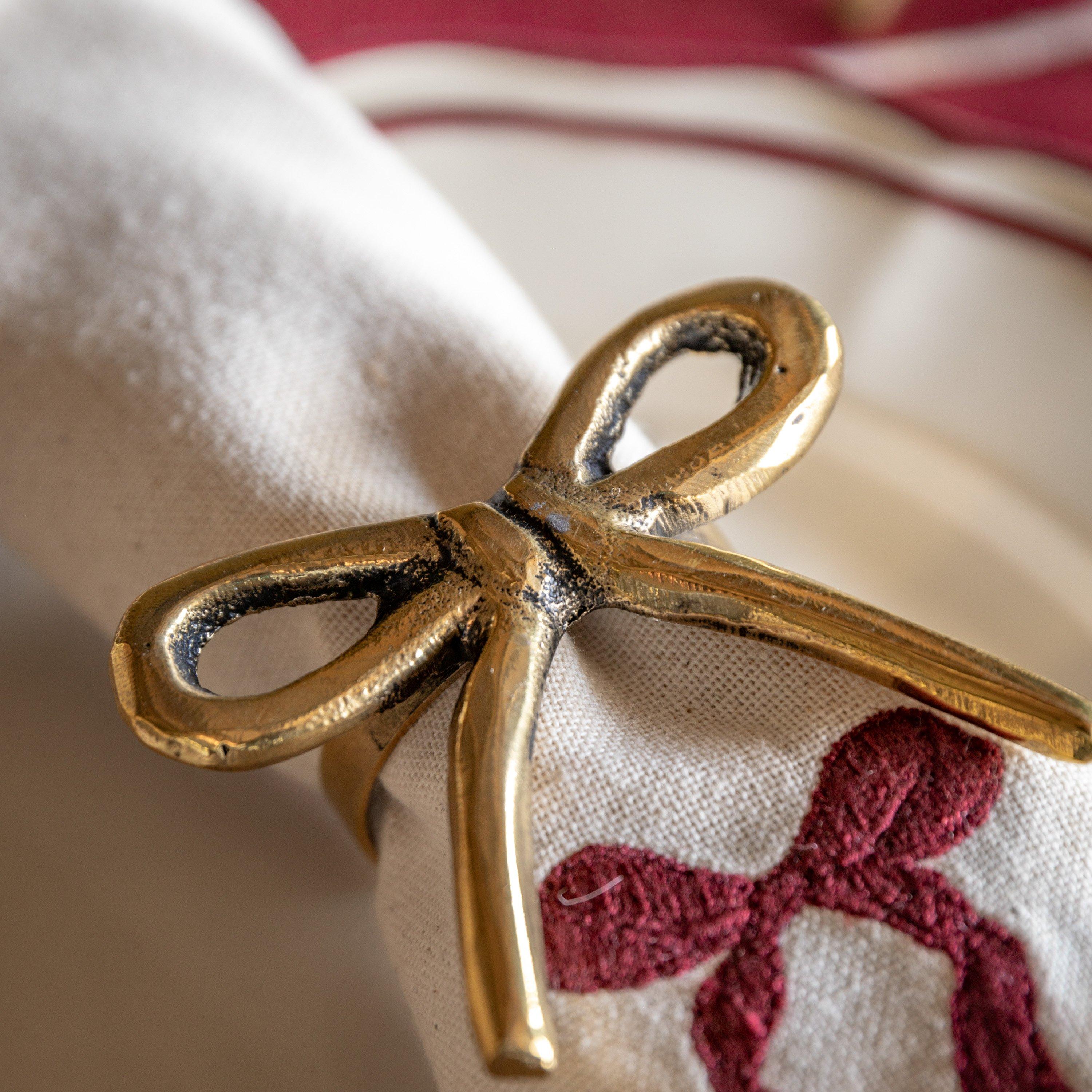 Gold - Gallery - Gallery Bow Napkin Rin 88 - 2