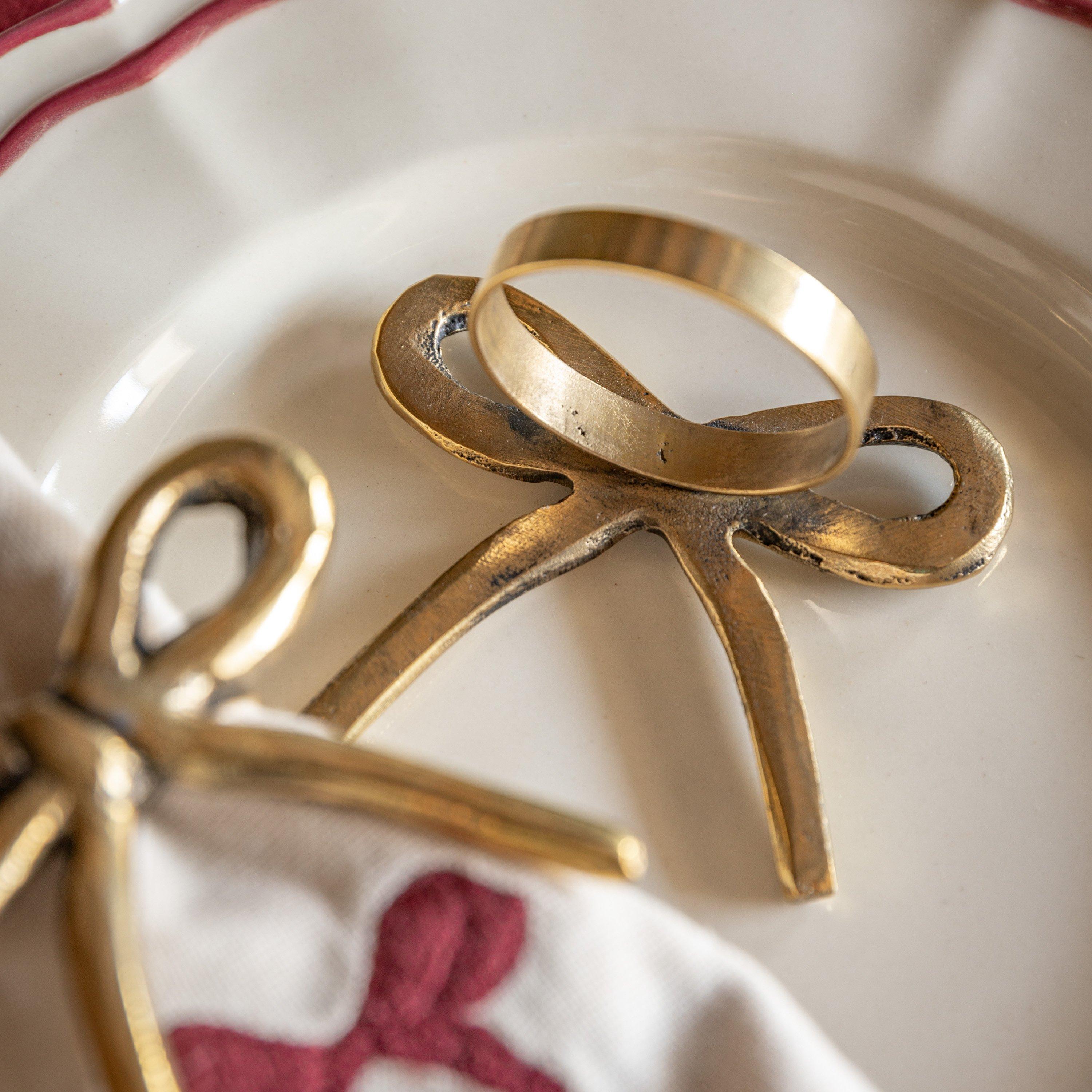 Gold - Gallery - Gallery Bow Napkin Rin 88 - 4