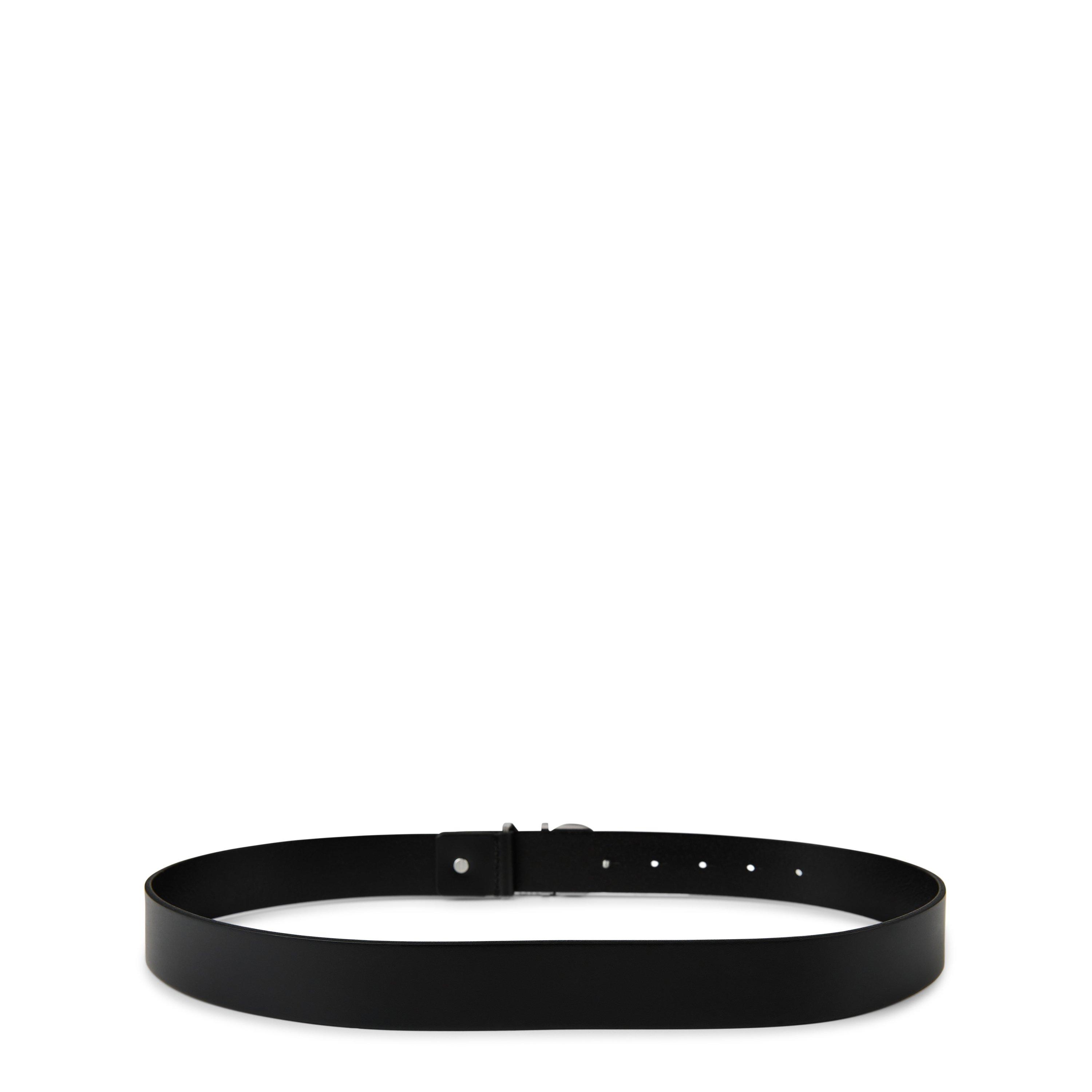 Black - Calvin Klein - Adjustable Logo Belt 3.5cm - 3