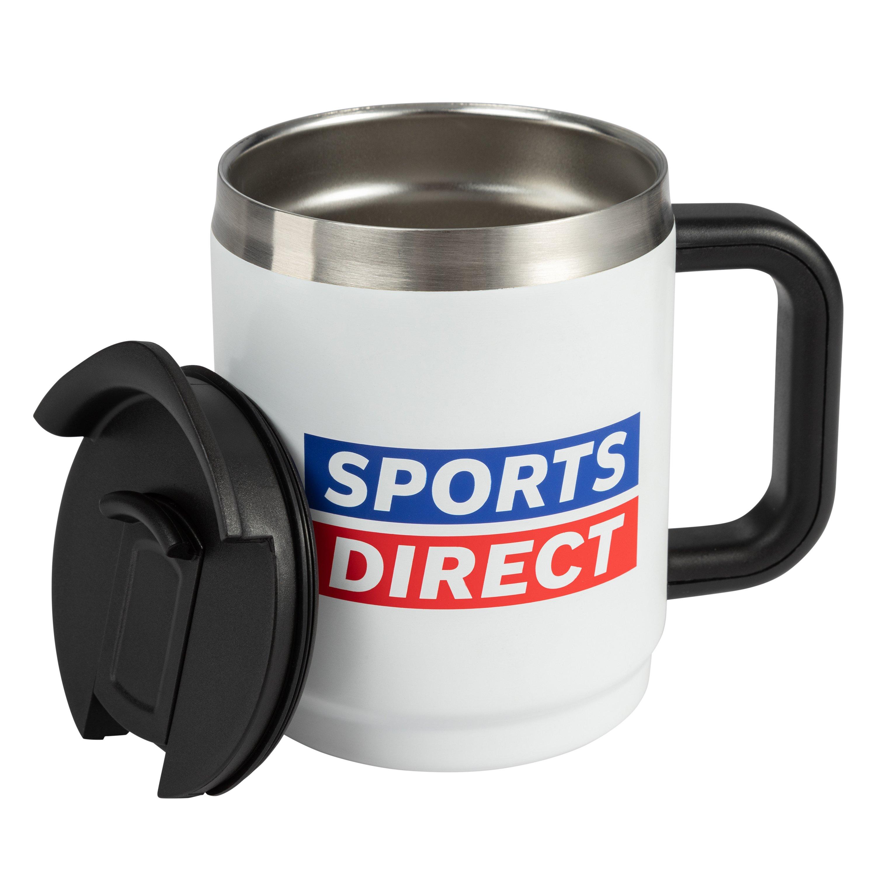 White - Sports Direct - Ultimate Insulated Travel Mug - 4