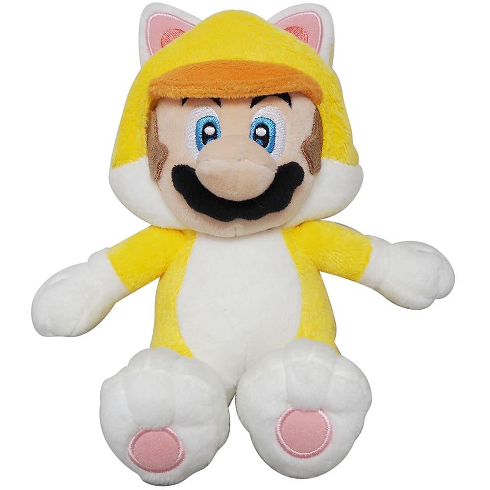 Super Mario  Cat Mario - Small Plush - San-Ei