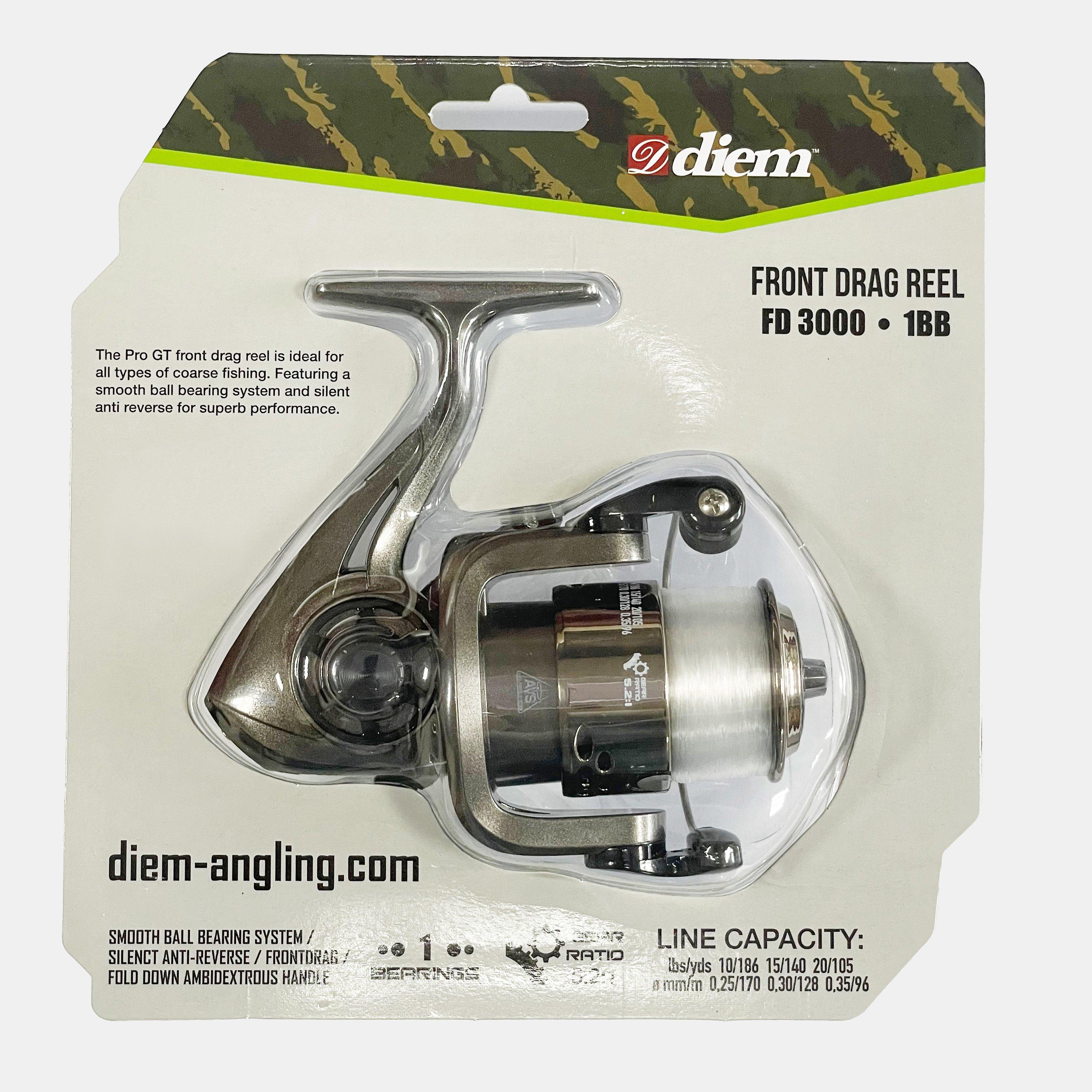 diem fishing reels Beginner Set Sports & Outdoors Enhanced with CNC Gear Technology and top Fishing Reel Coarse Rear Drag