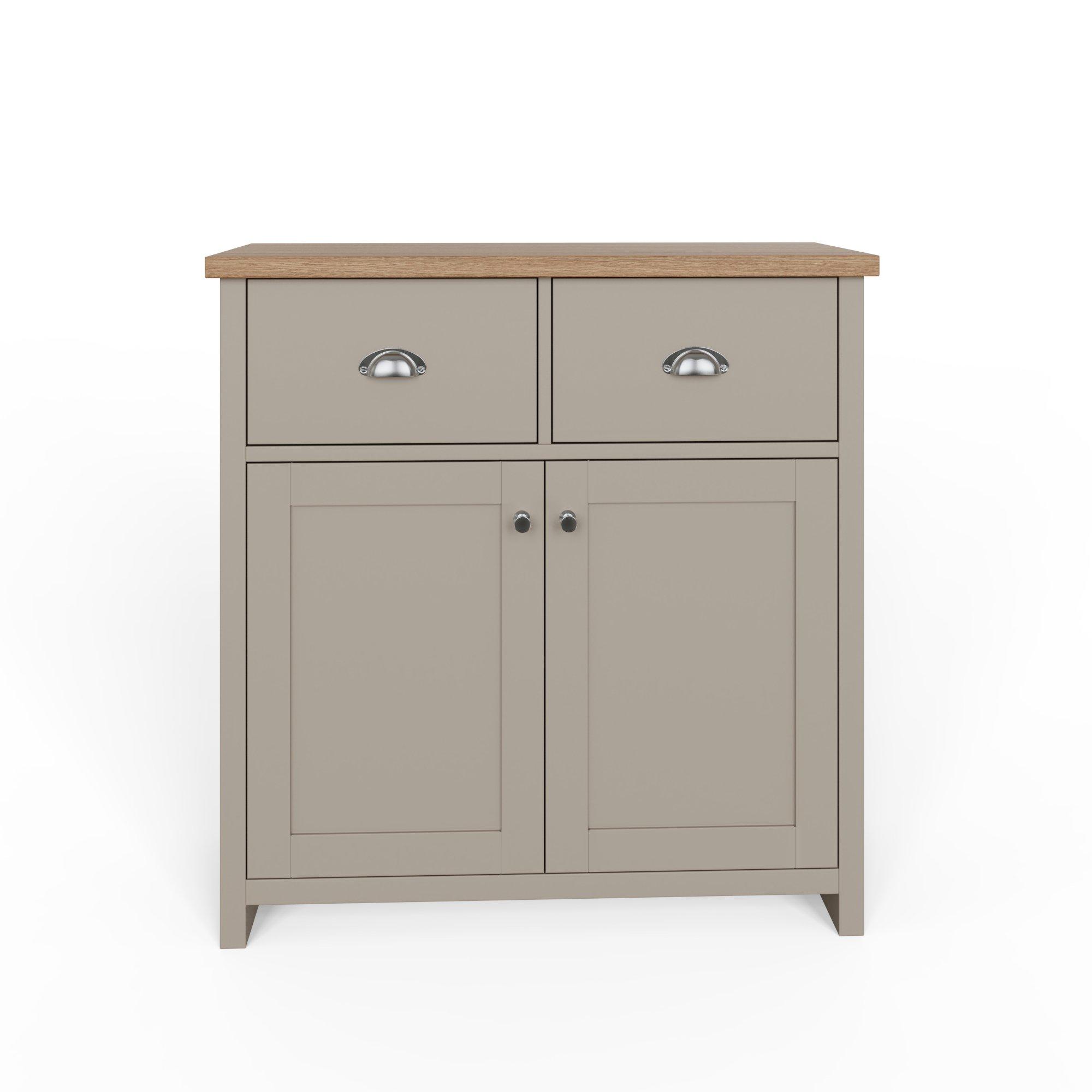 Grey - GFW - GFW Lancaster Compact Sideboard - 4