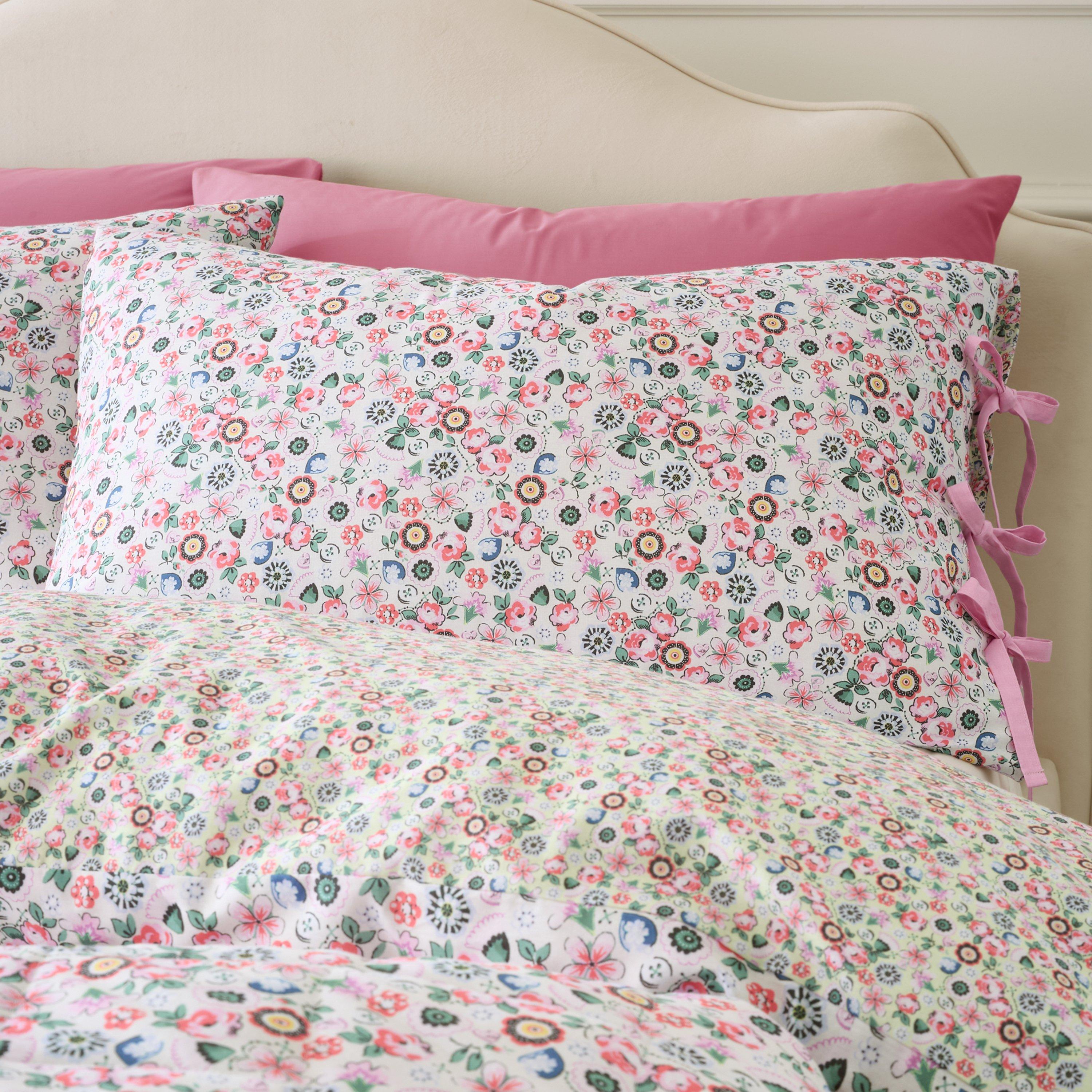 Pink - Cath Kidston - Pearly Queen Ditsy Duvet Cover Set - 3