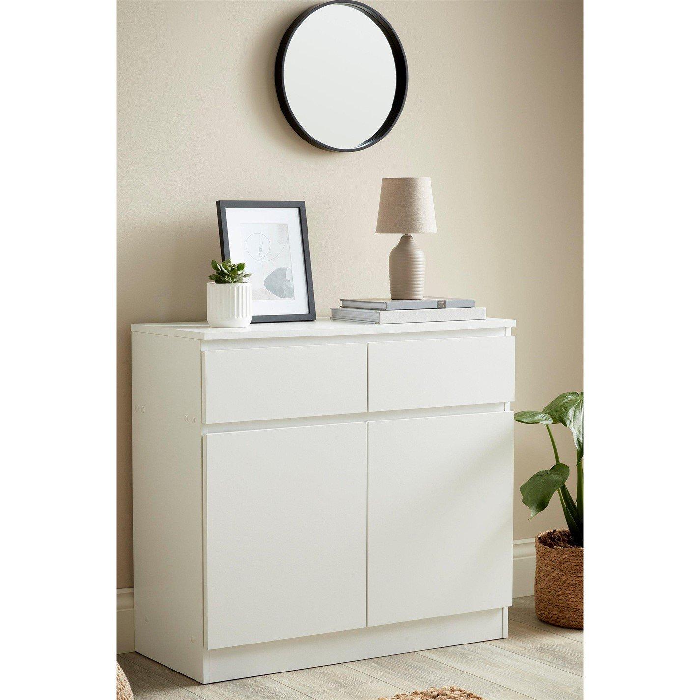 White - Homelife - Locke Sideboard - 3