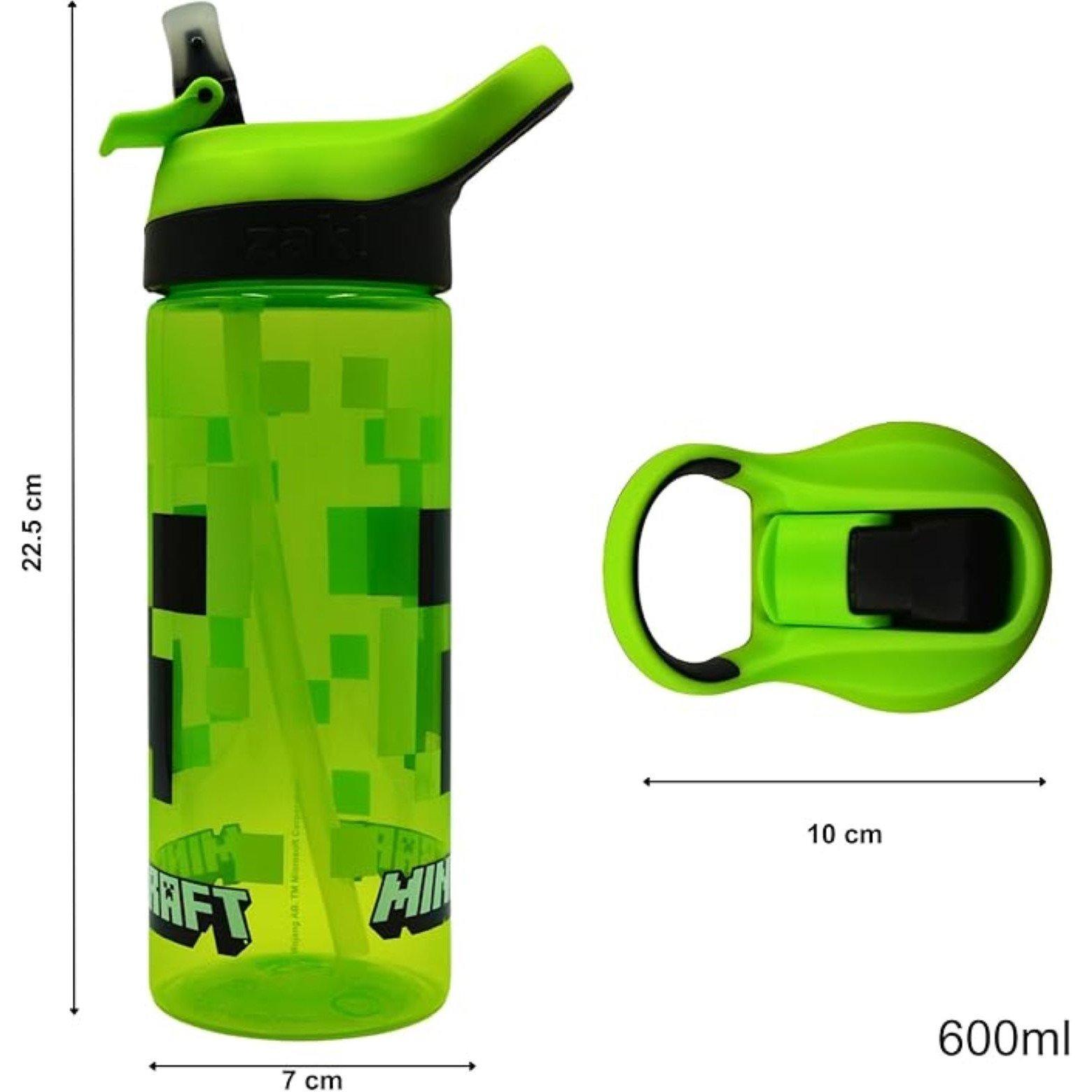 Minecraft - Character - Licensed 600ml Atlantic Water Bottle Minecraft or Pokemon - 2