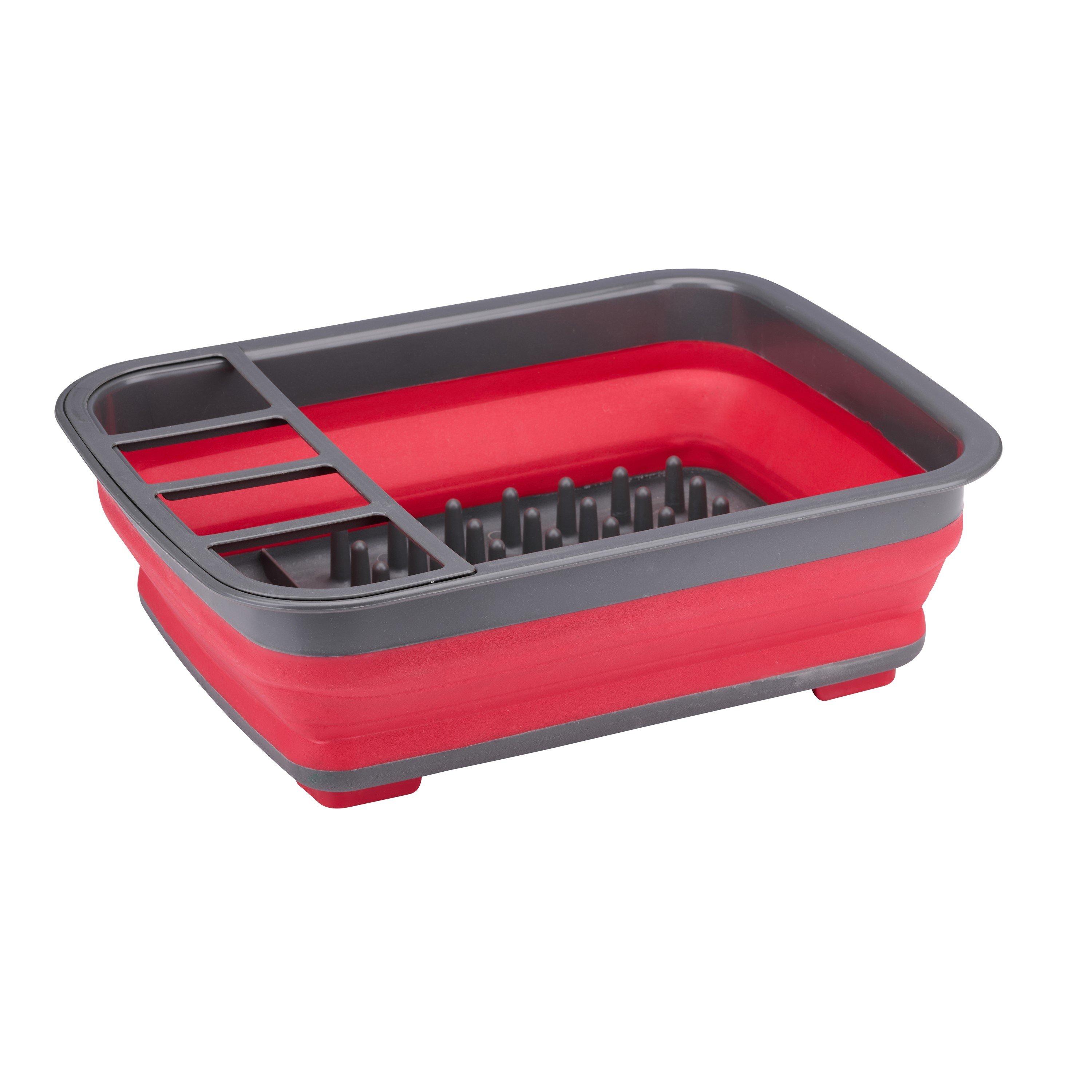 Multi - Alpina - DIRT DEVIL Foldable Dish Drainer 37.8x29.5x5.1cm - 1