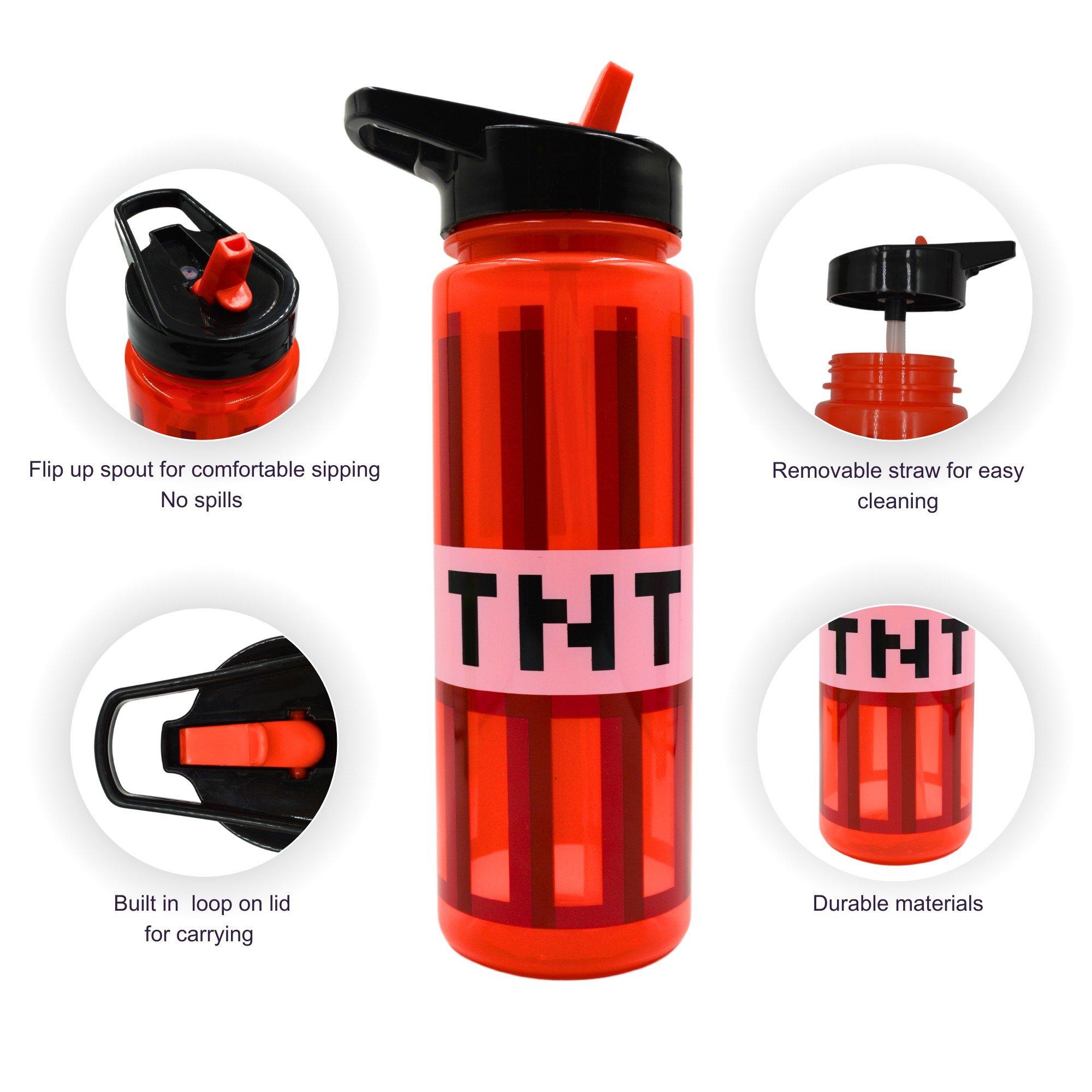 Multiple - Minecraft - HOX Minecraft Sipper Water Bottle - 750ml - 2
