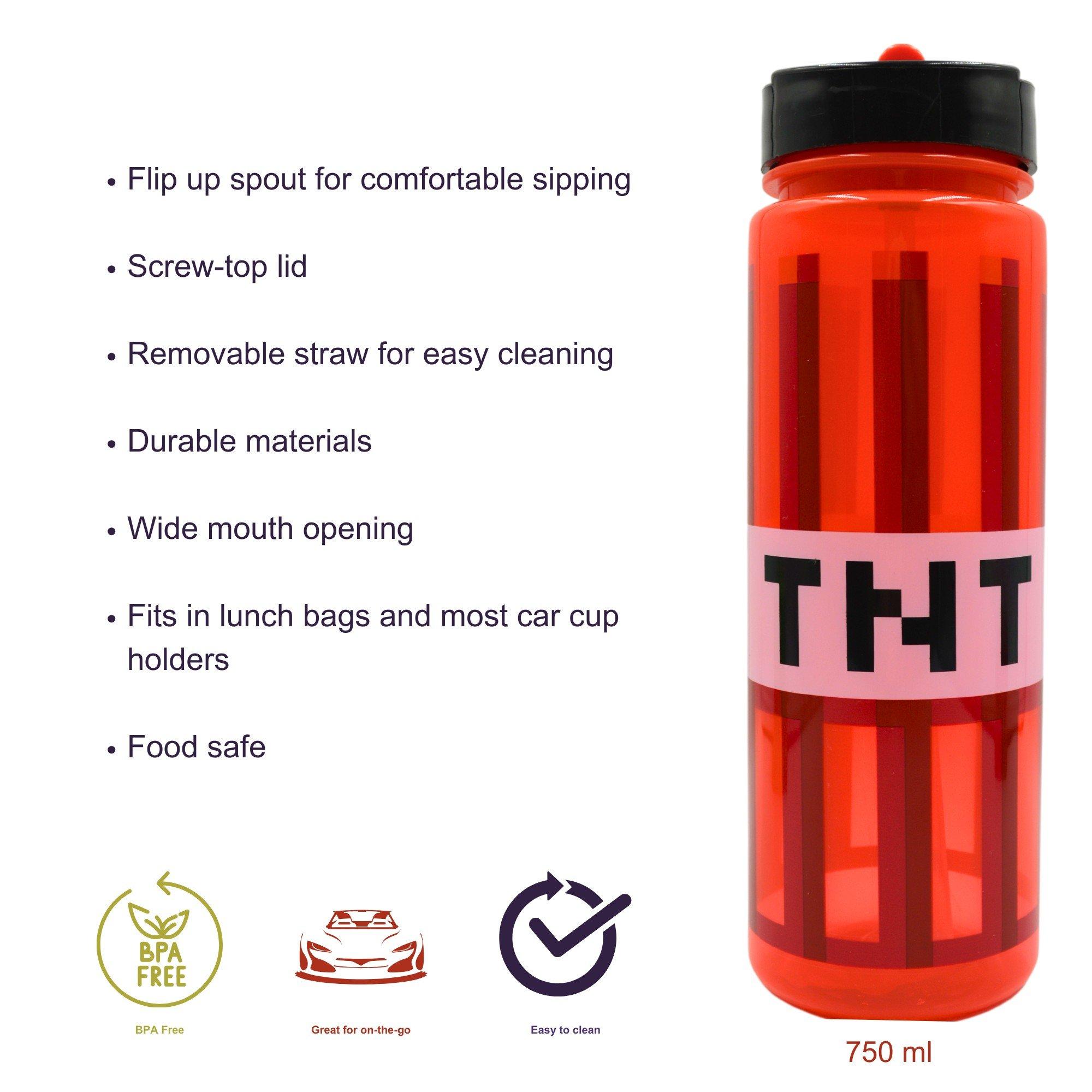 Multiple - Minecraft - HOX Minecraft Sipper Water Bottle - 750ml - 3