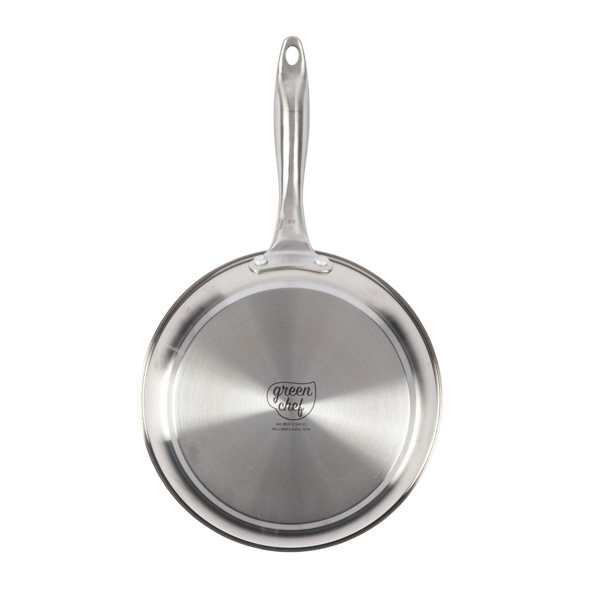 Stainless Steel - Green Chef - Frying Pan - 8