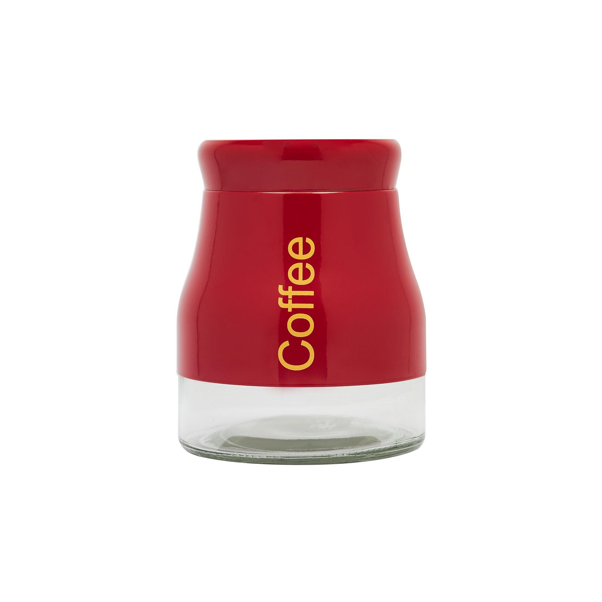 Red - Sabichi - Tea Coffee Sugar Jars and Canisters - 1