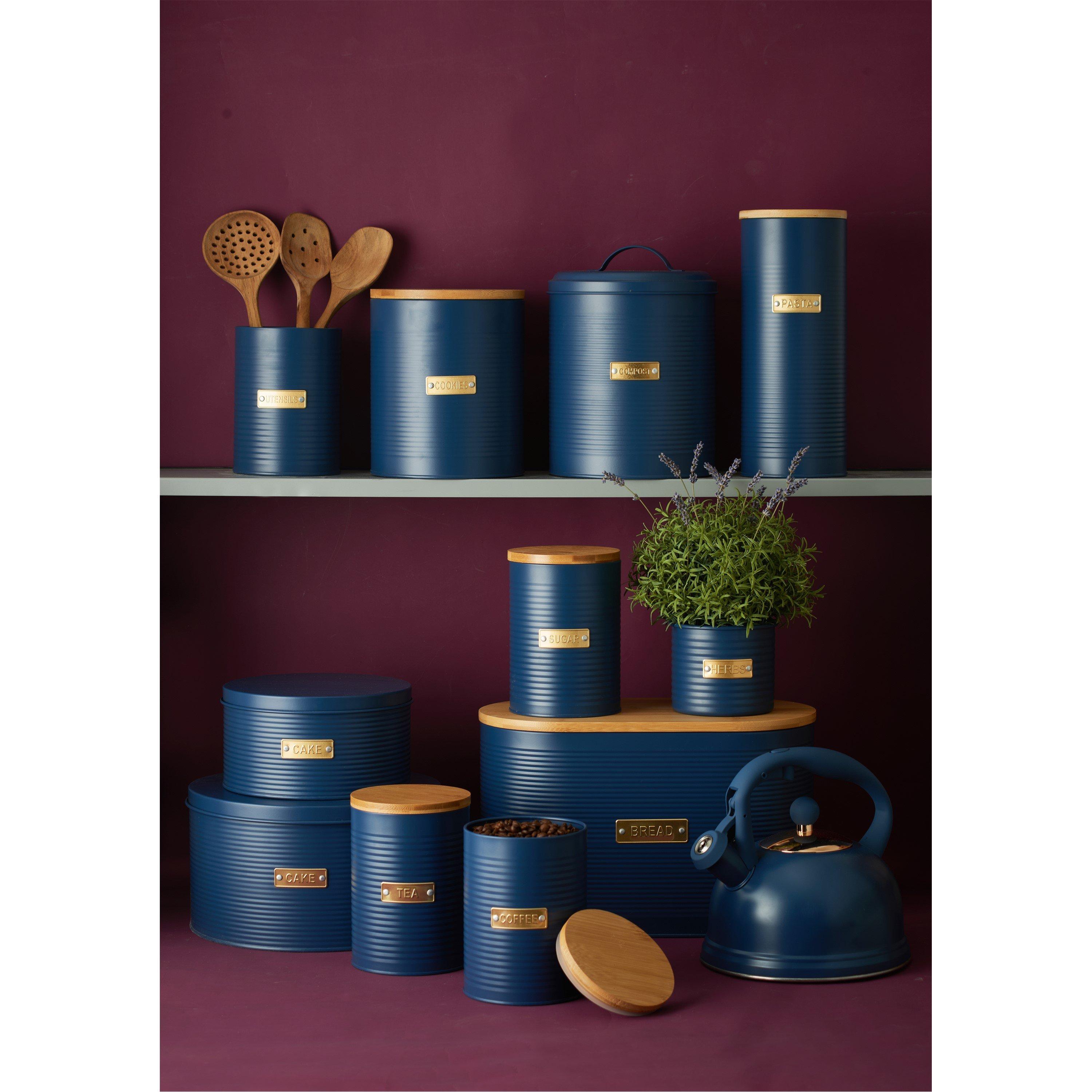 Navy - Typhoon - Otto navy herb planter - 2