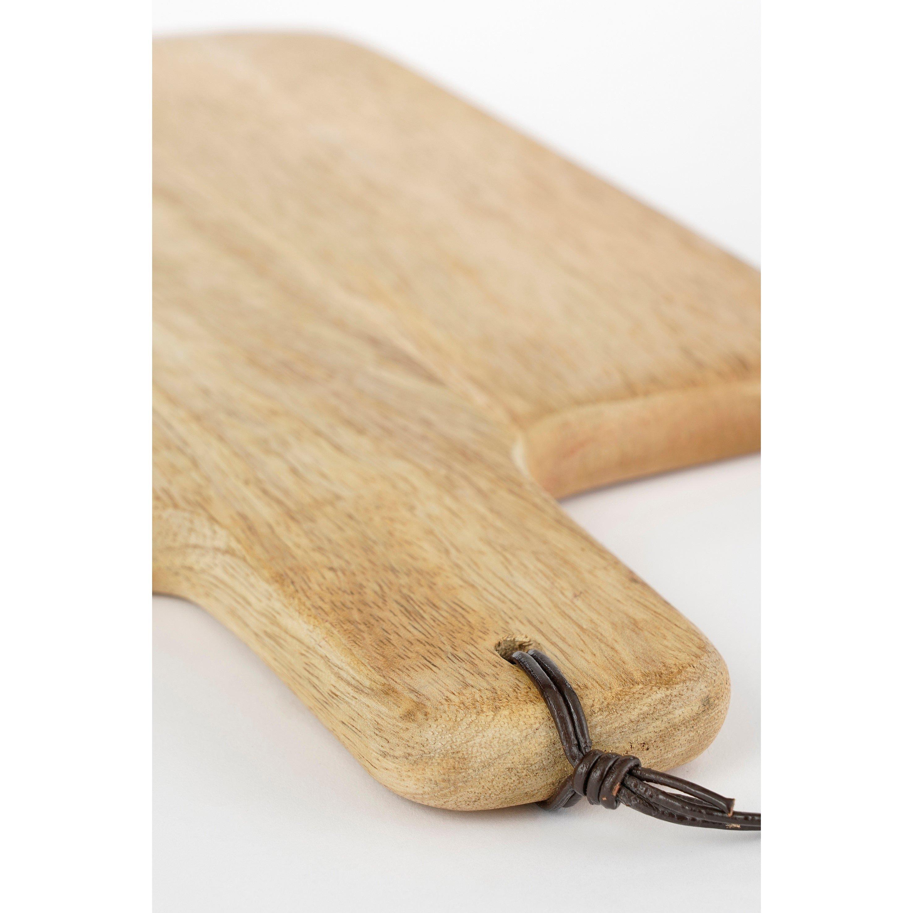 30x20x1cm - Mica - Duko chopping board square brown - 2