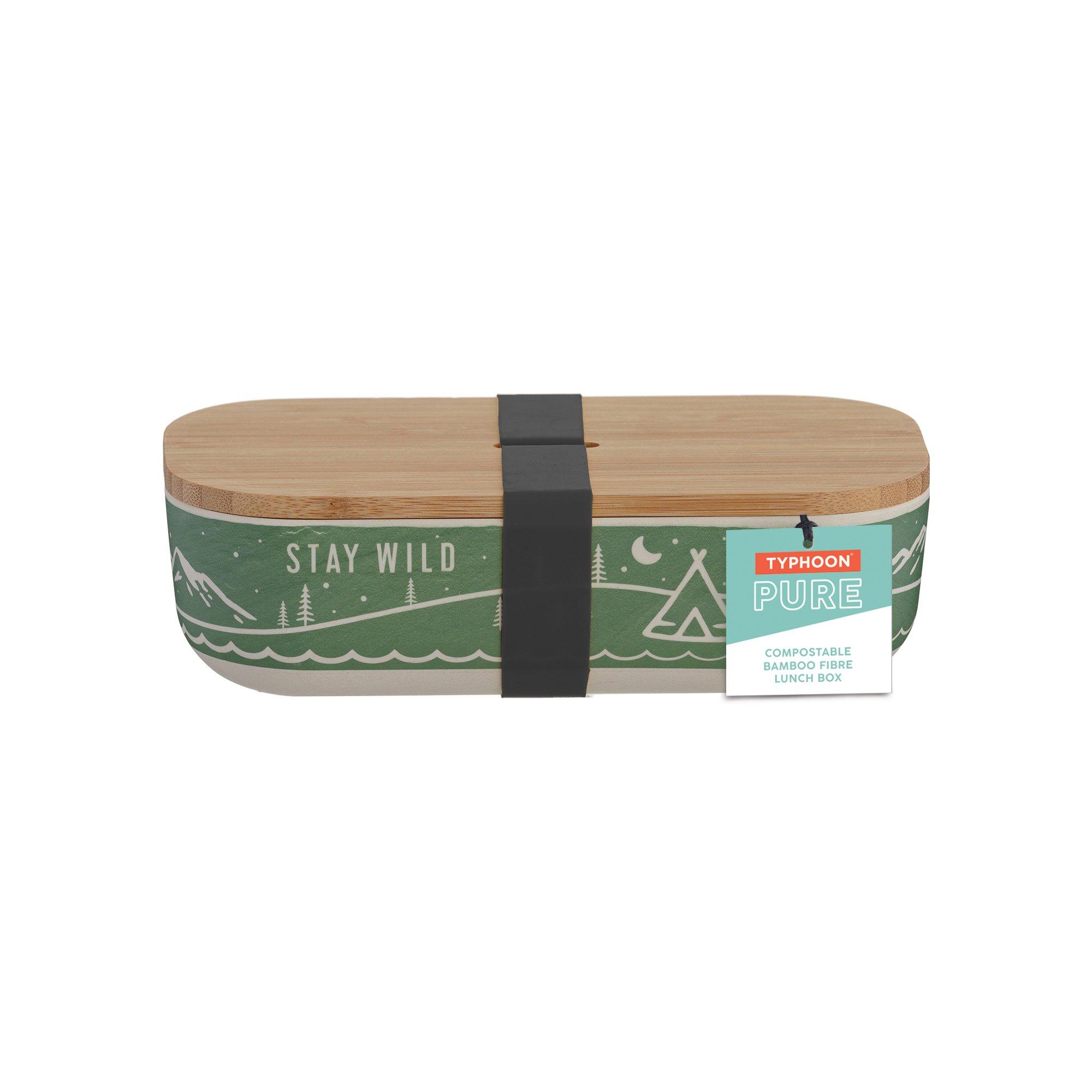 Green - Typhoon - Fibre Lunch Boxes