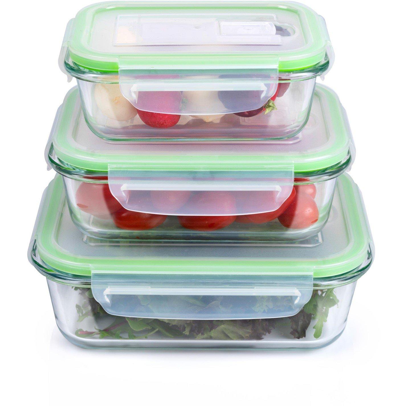 None - Alpina - Glass Food Container Set - 1