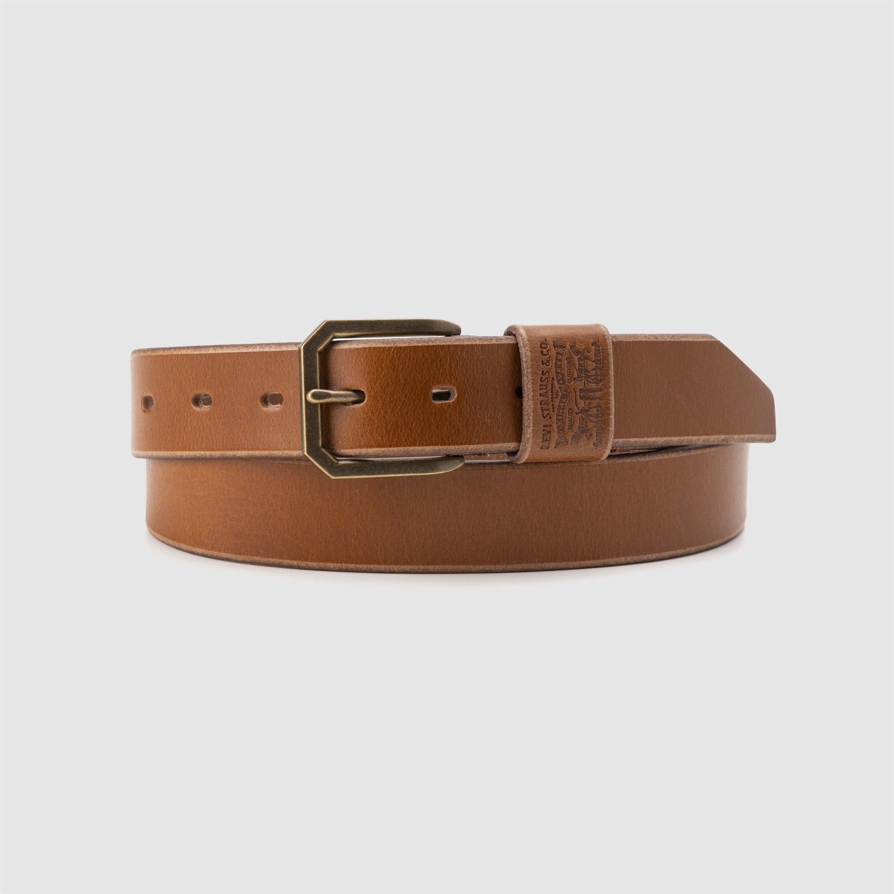 Tabakbraun - Levis - Levis Wide Loop Two Horse Belt Tobac - 1