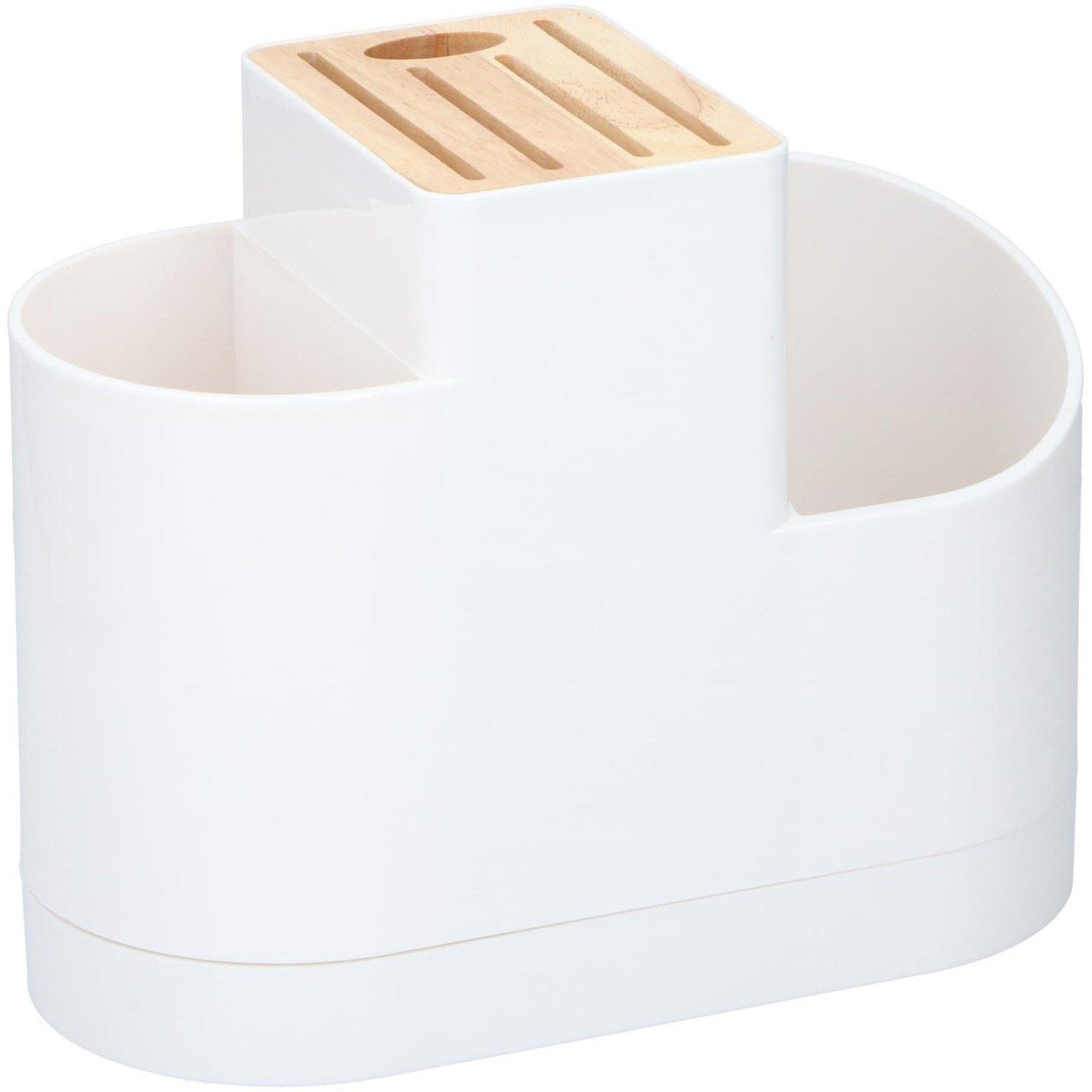 White - Alpina - Utensil and Knife Holder - 4