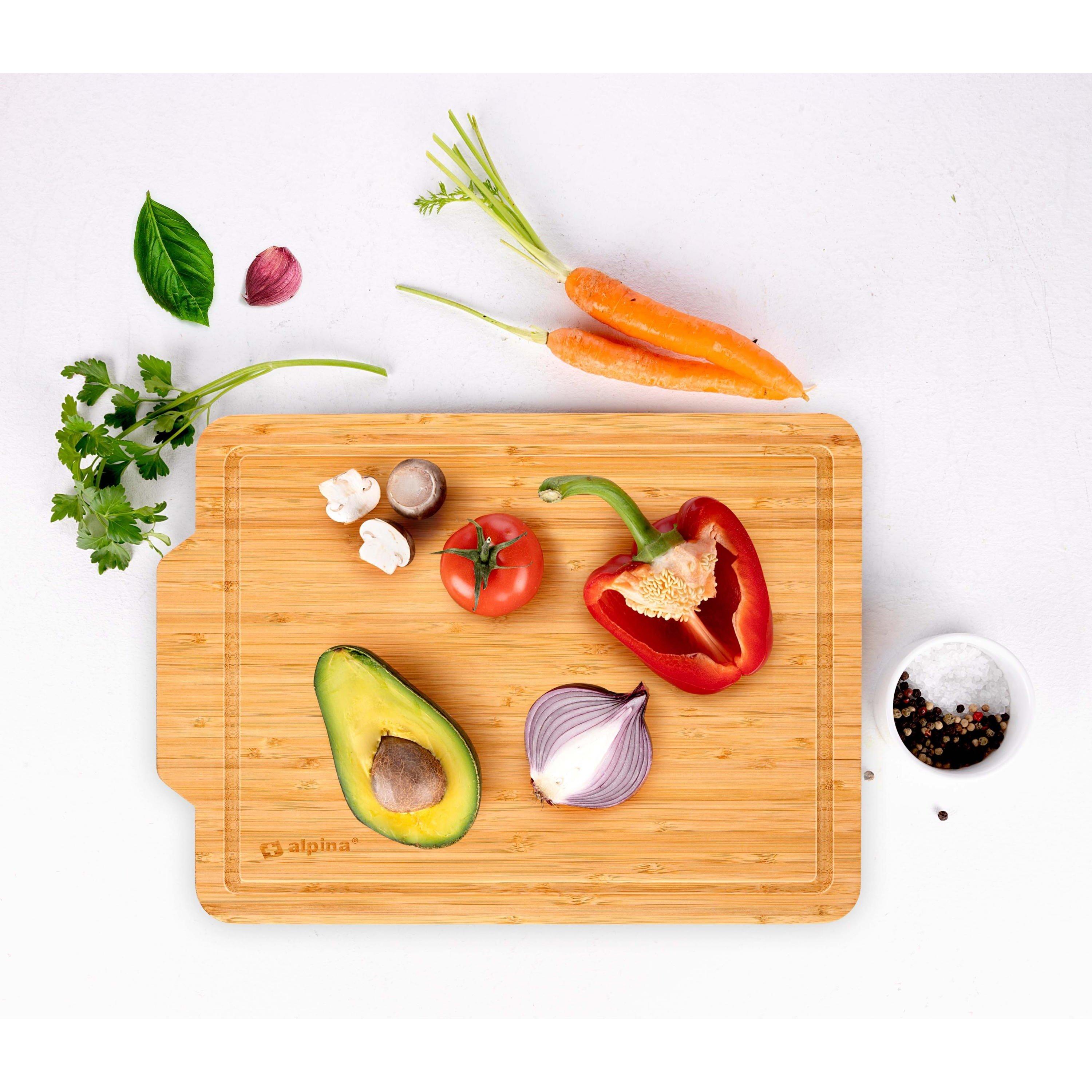 Bamboo - Alpina - Wooden Chopping Board - 1