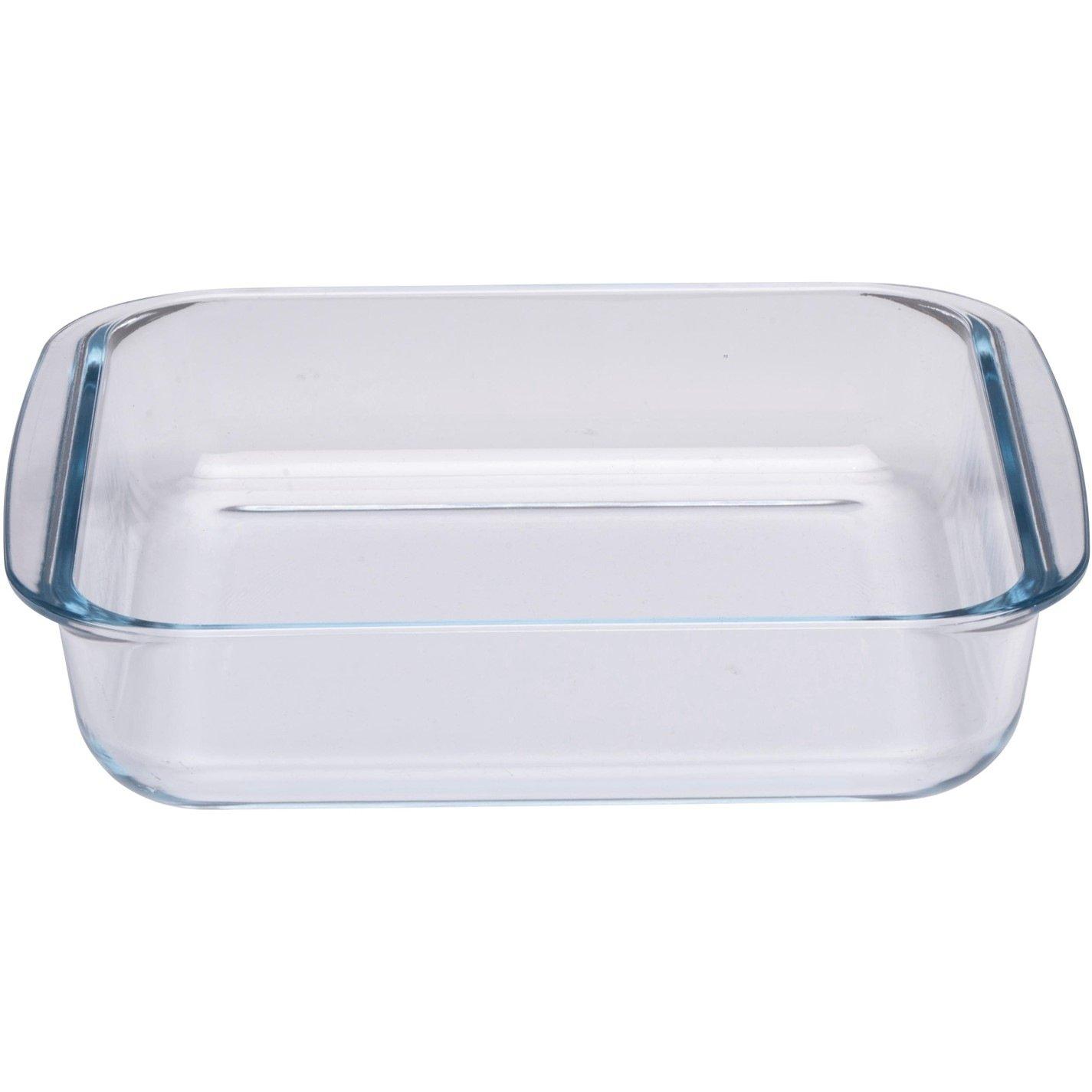 None - Alpina - ALPINA Glass Oven Dish 24.5x22x5cm 1.6L - 1
