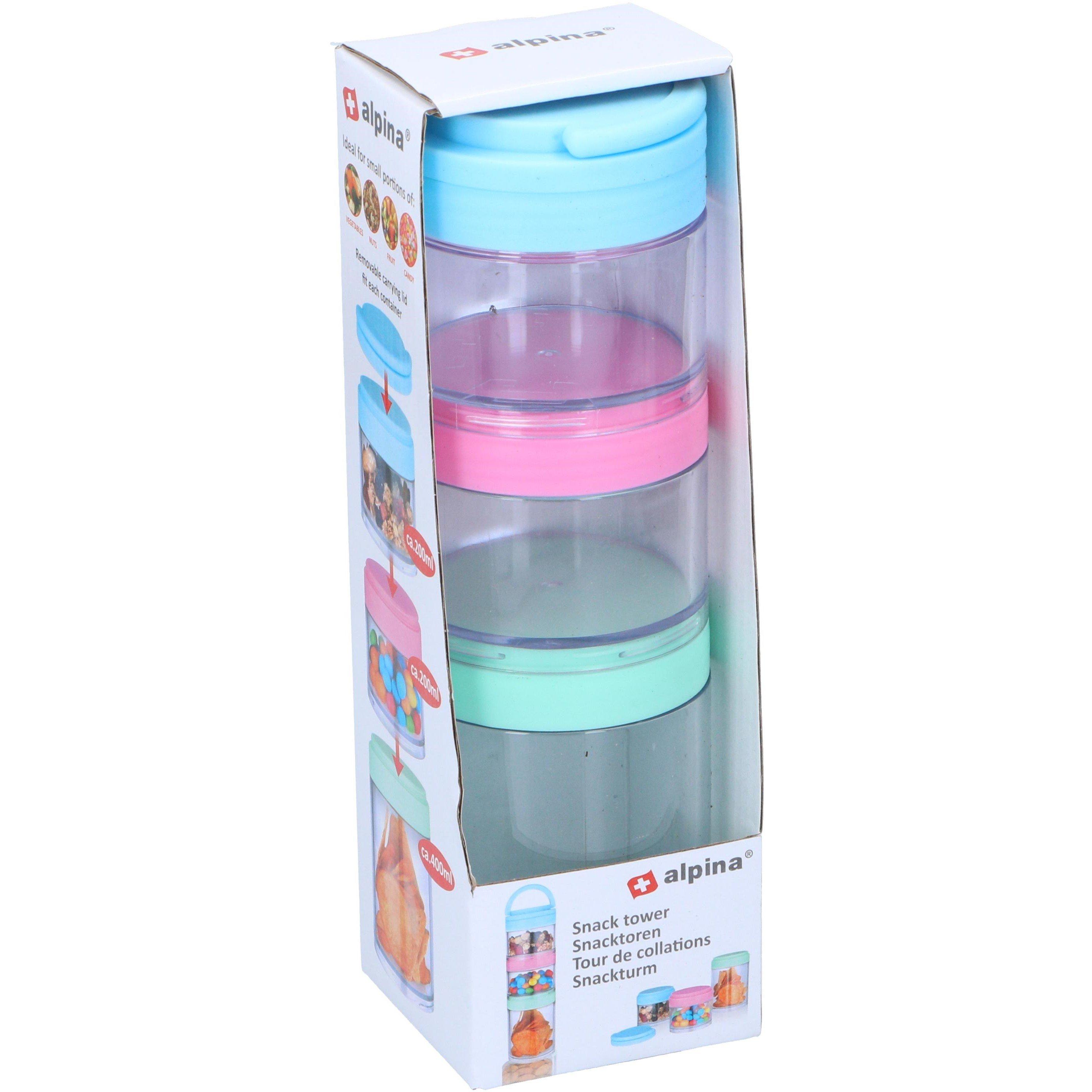 Alpina  Snack Box Tower Lunch Boxes - 