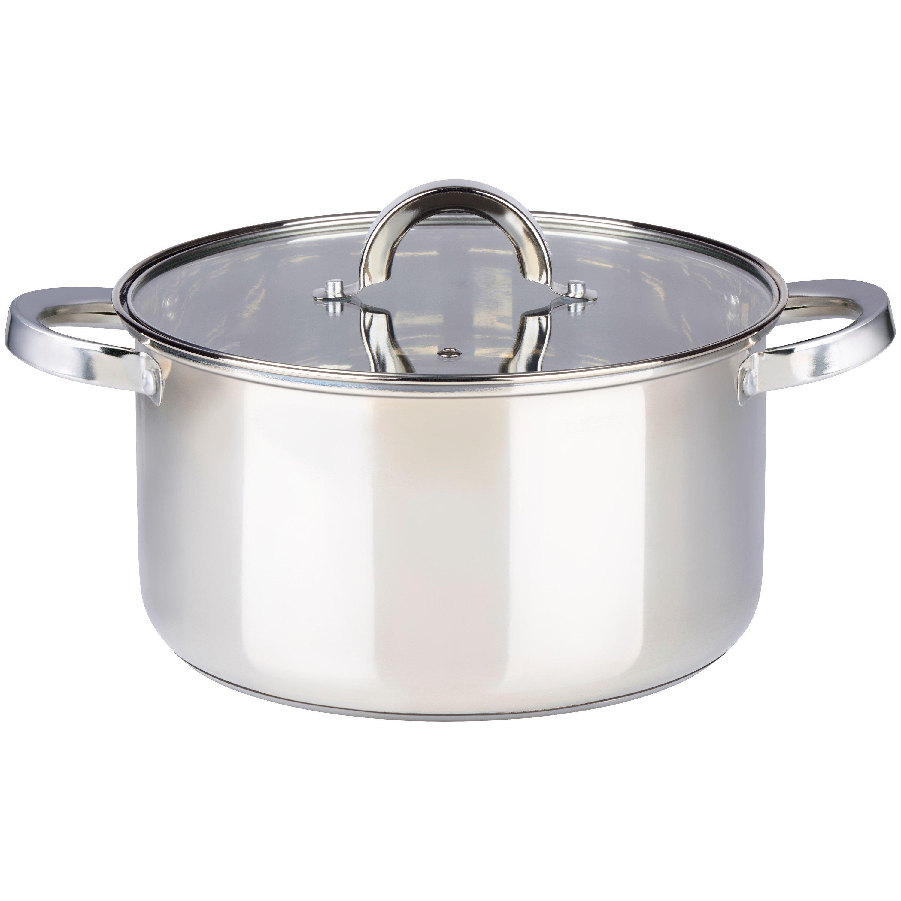 Silver - Alpina - Alpina 7 Piece Cookware Set - 3