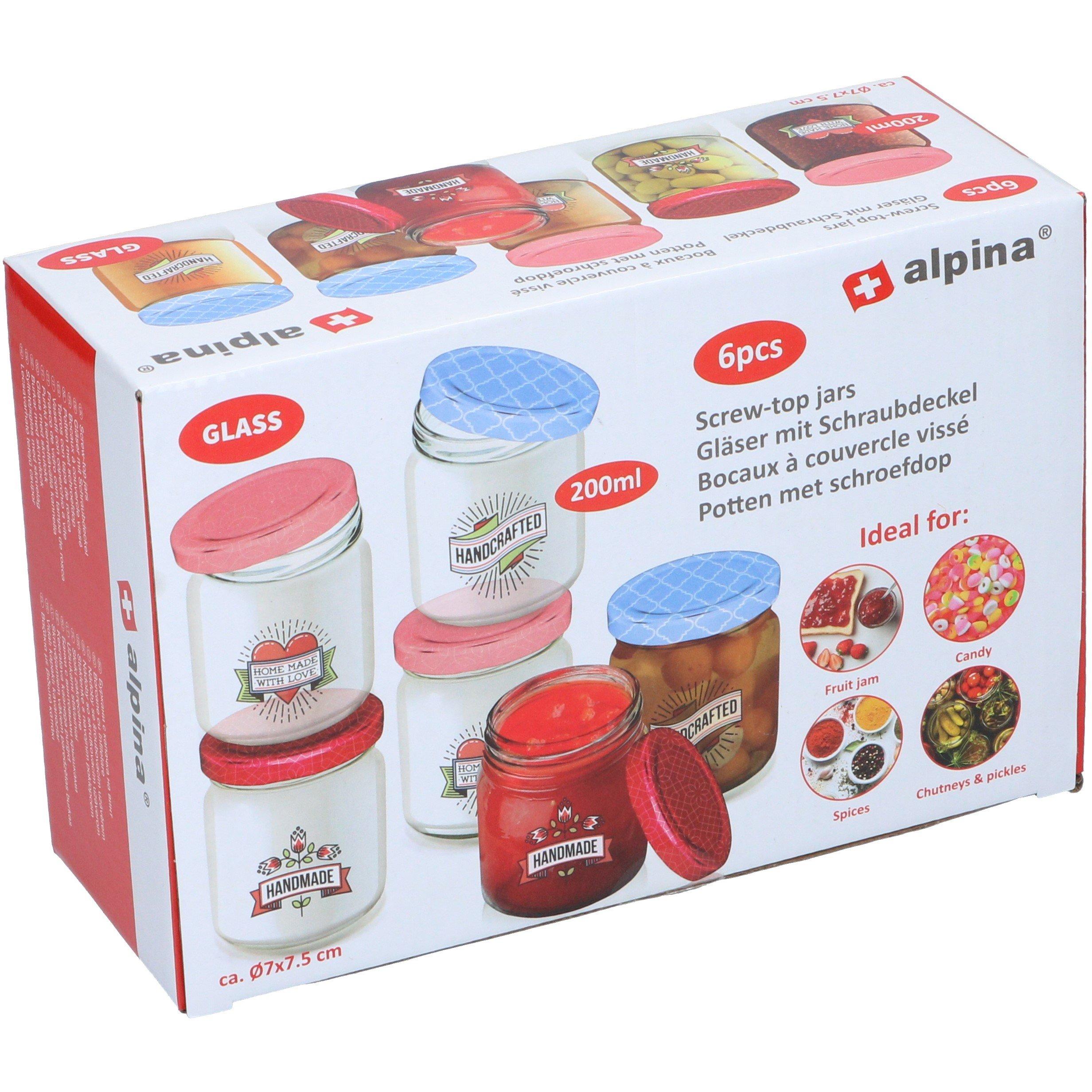 Multi - Alpina - Jam Jars 6 pcs 00 - 2