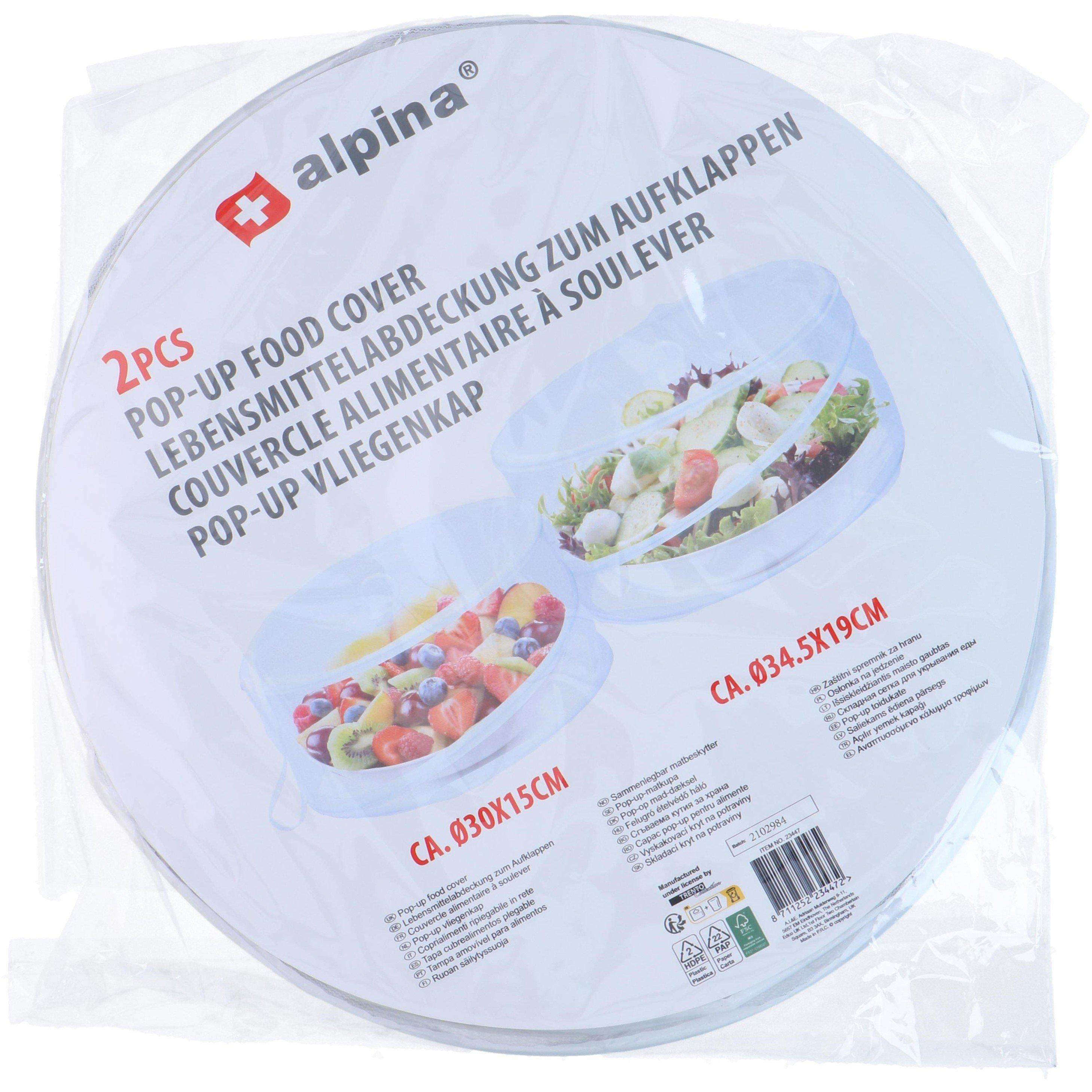 White - Alpina - Pop Up Food Cover - 1