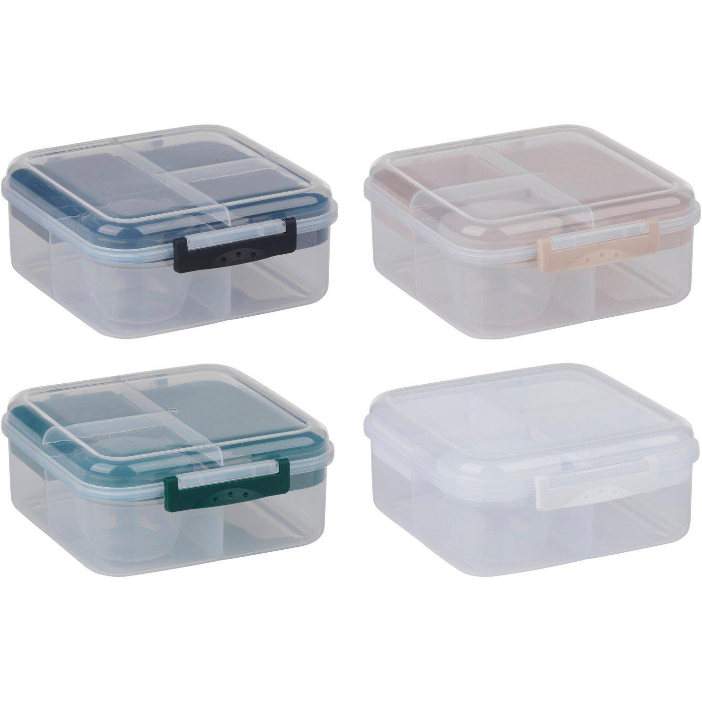 Multi - Alpina - Lunch Box Dual Compartment 18x17cm - 1