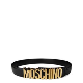 Moschino Logo Belt