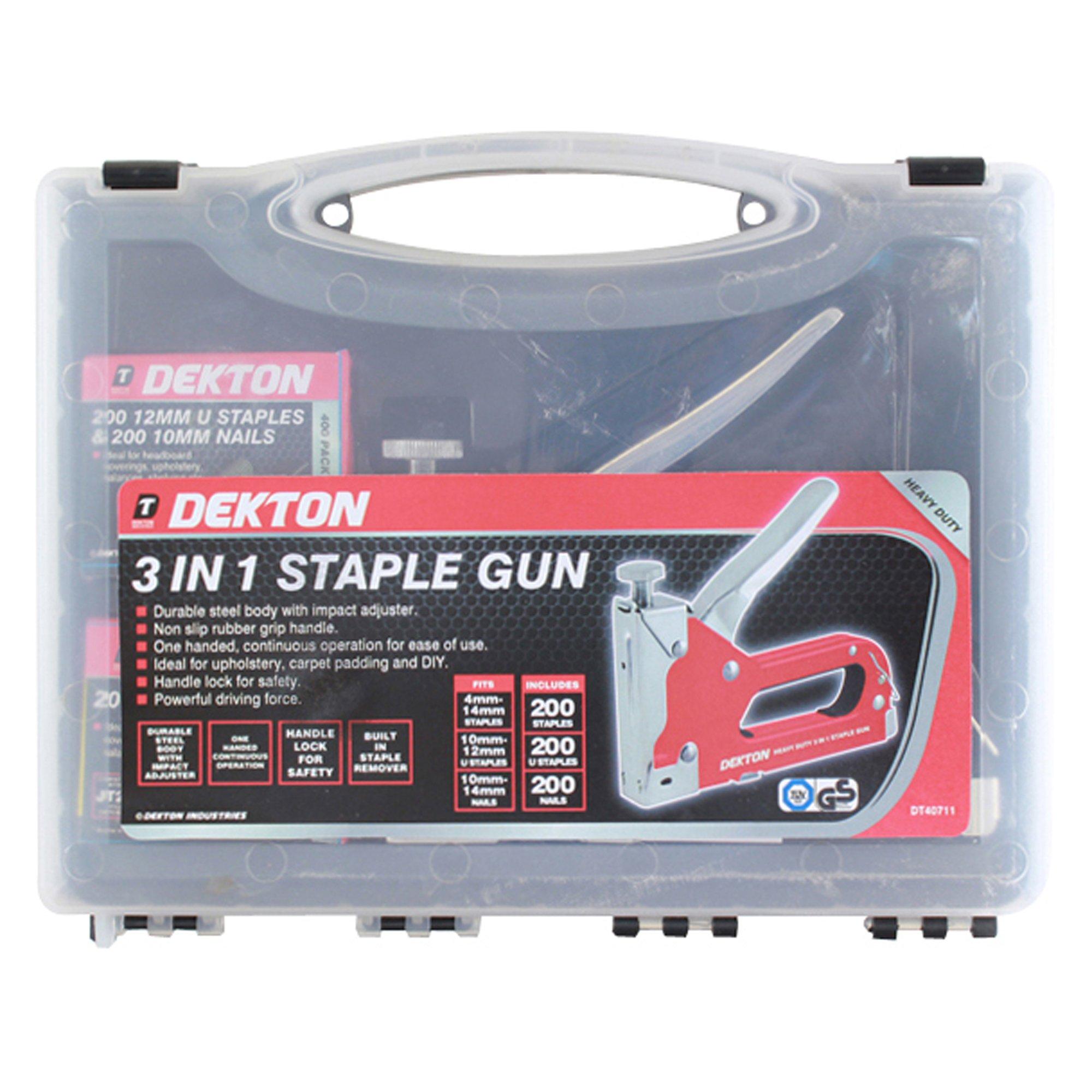 Argent - Dekton - 3 In 1 Staple Gun With Staples - 2