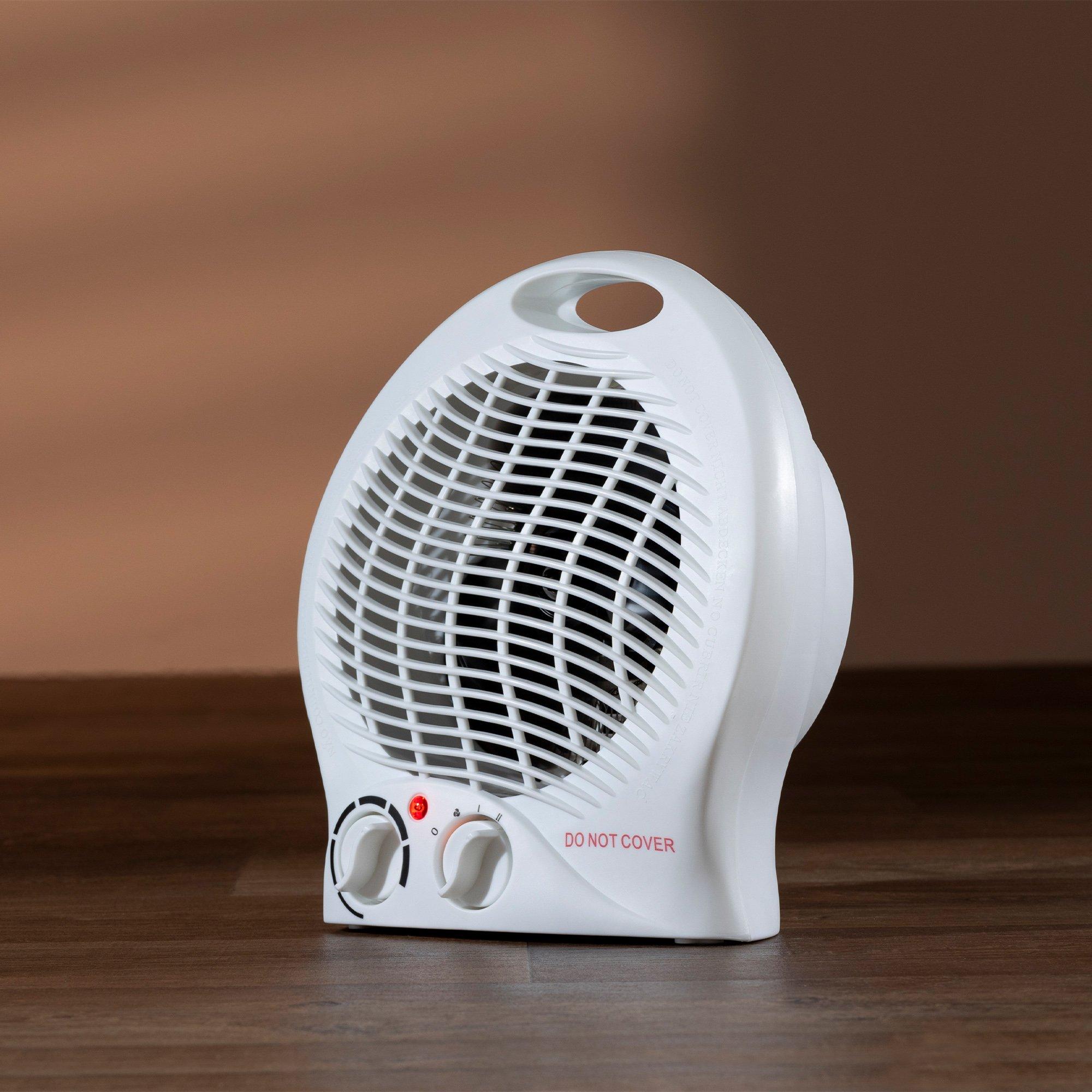 White - Daewoo Electricals - Fan Heater