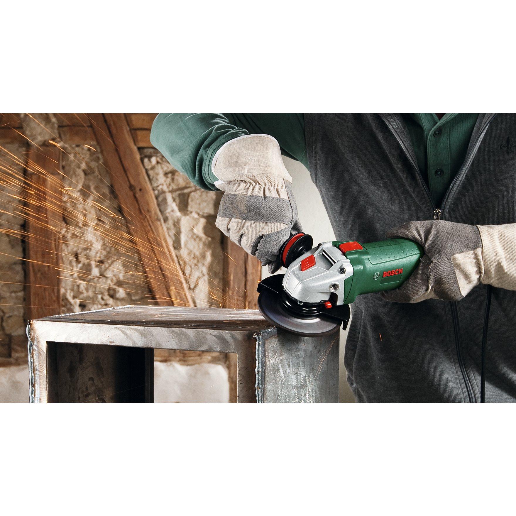 Green - Bosch - Compact Angle Grinder Tool - 5