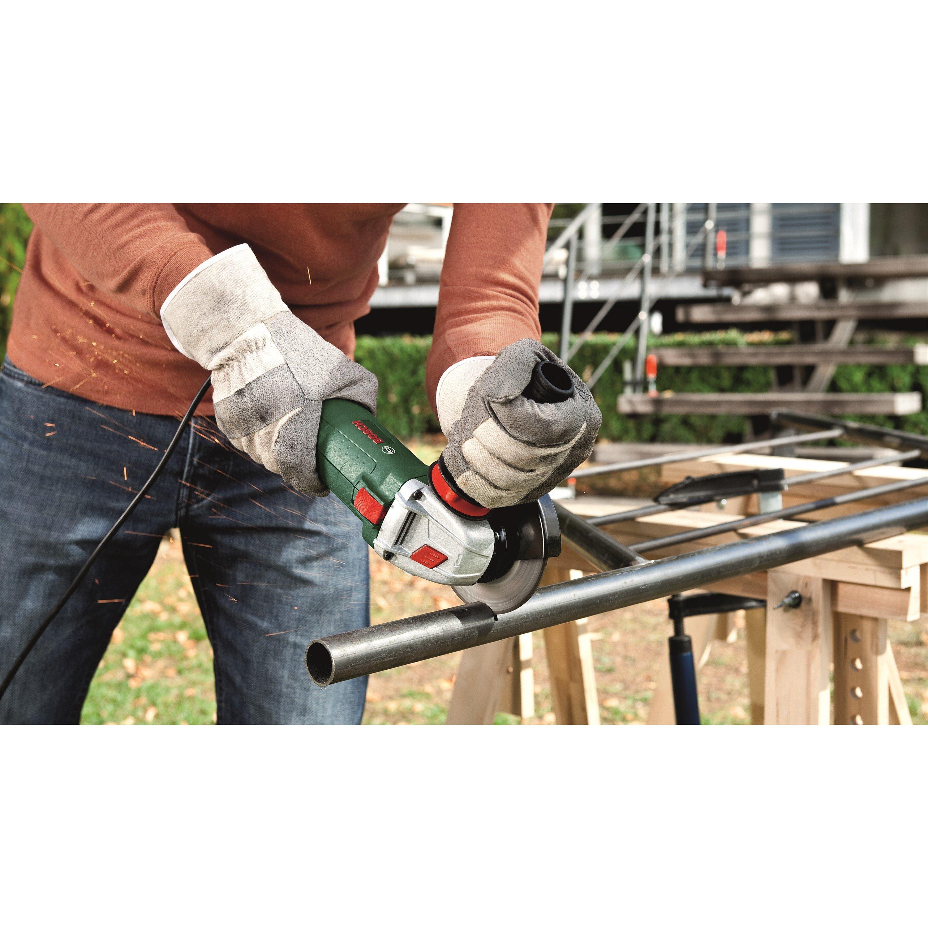 Green - Bosch - Compact Angle Grinder Tool - 7