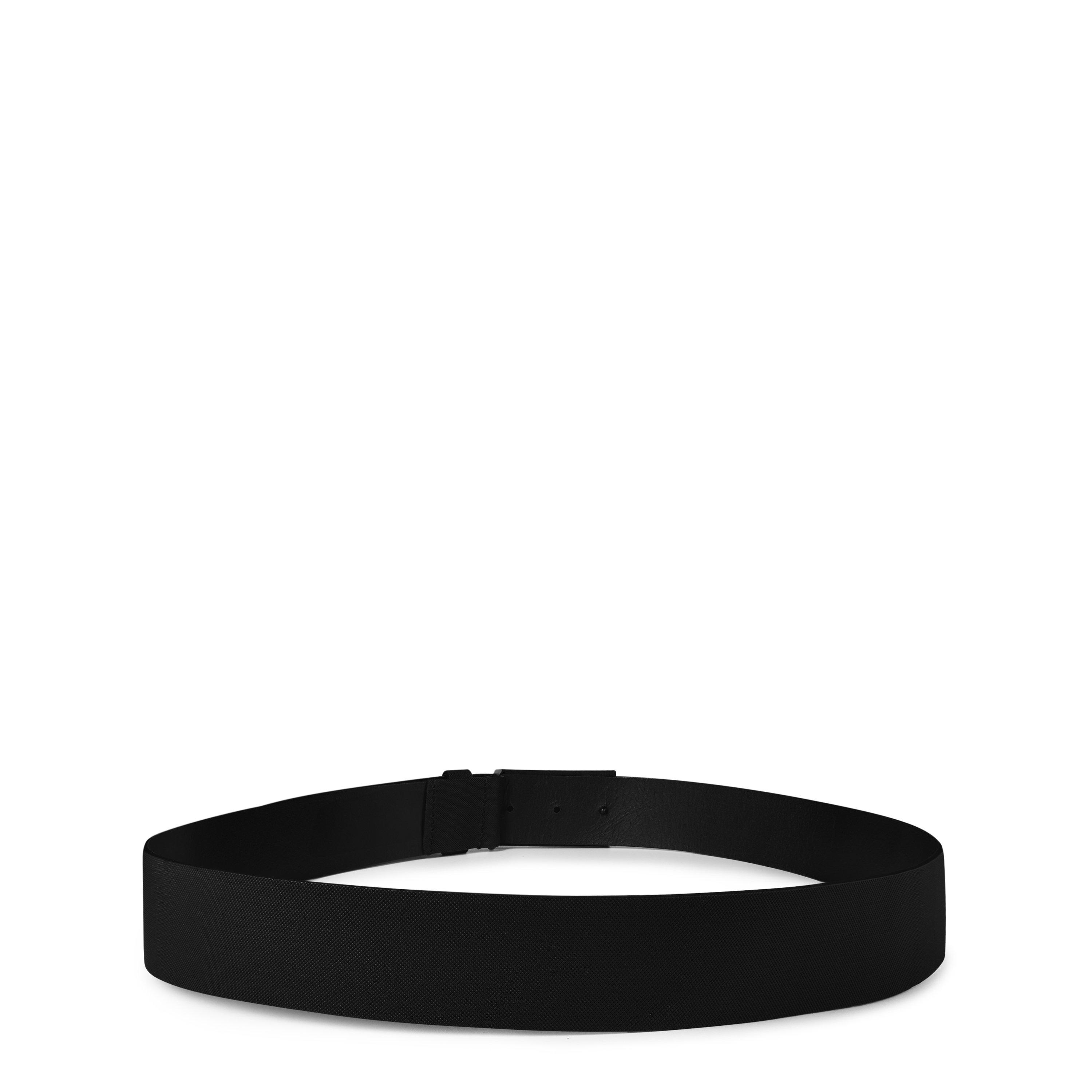 Black 001 - Boss - Men's  Icon Belt, High Quality Leather - 3