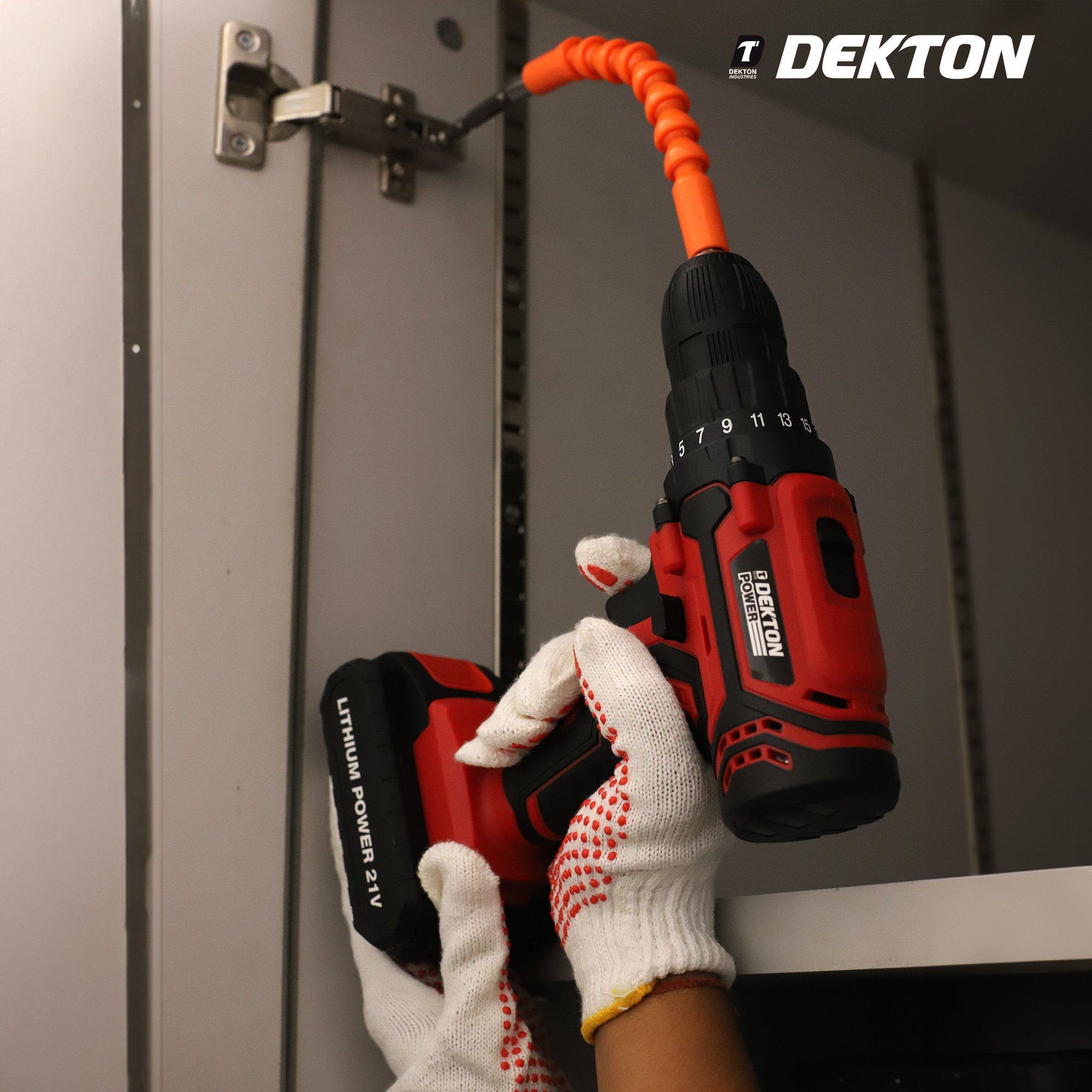 Rosso e Nero - Dekton - Dekton 21v Cordless Drill - 7