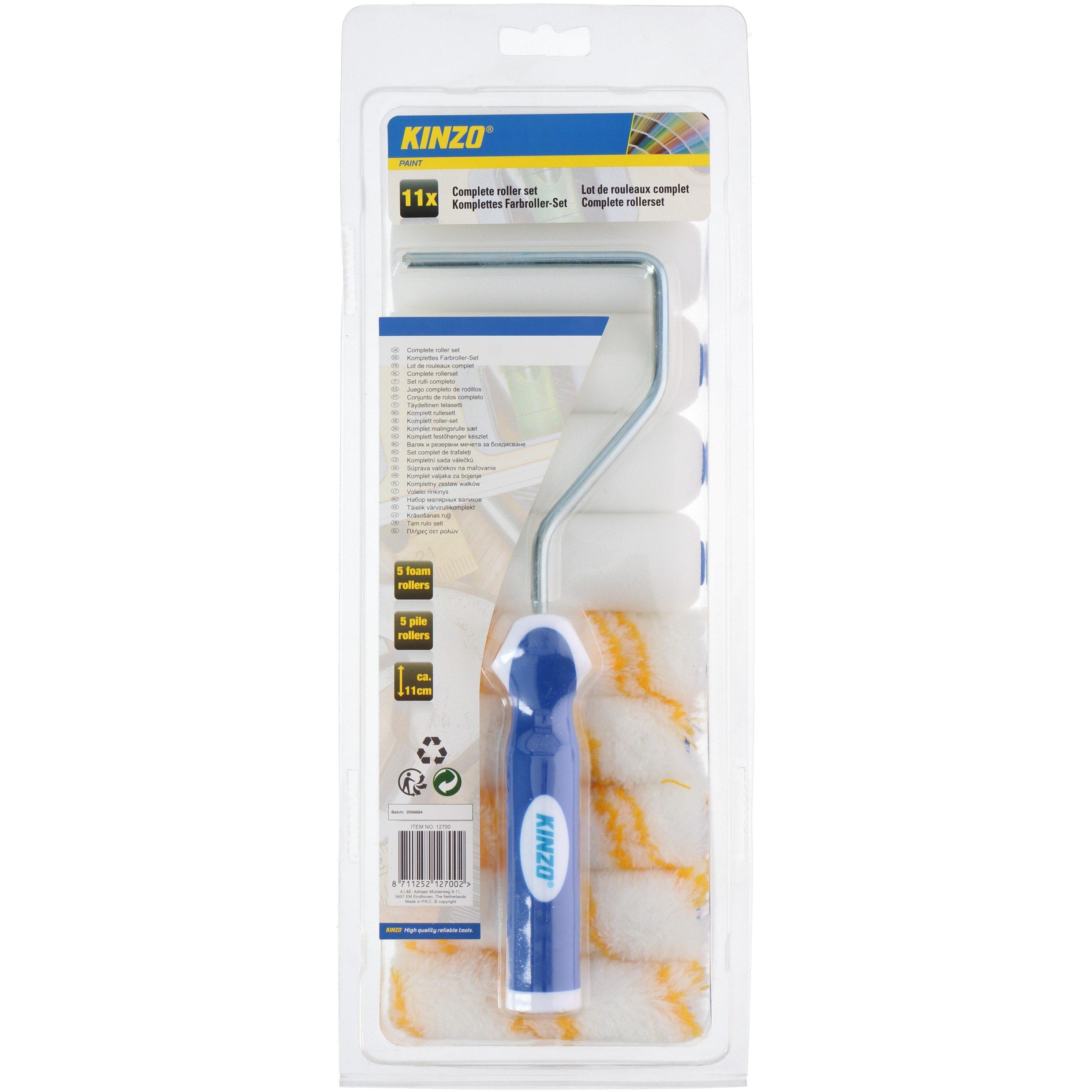 11 Pieces - Kinzo - Paint Roller Set - 1