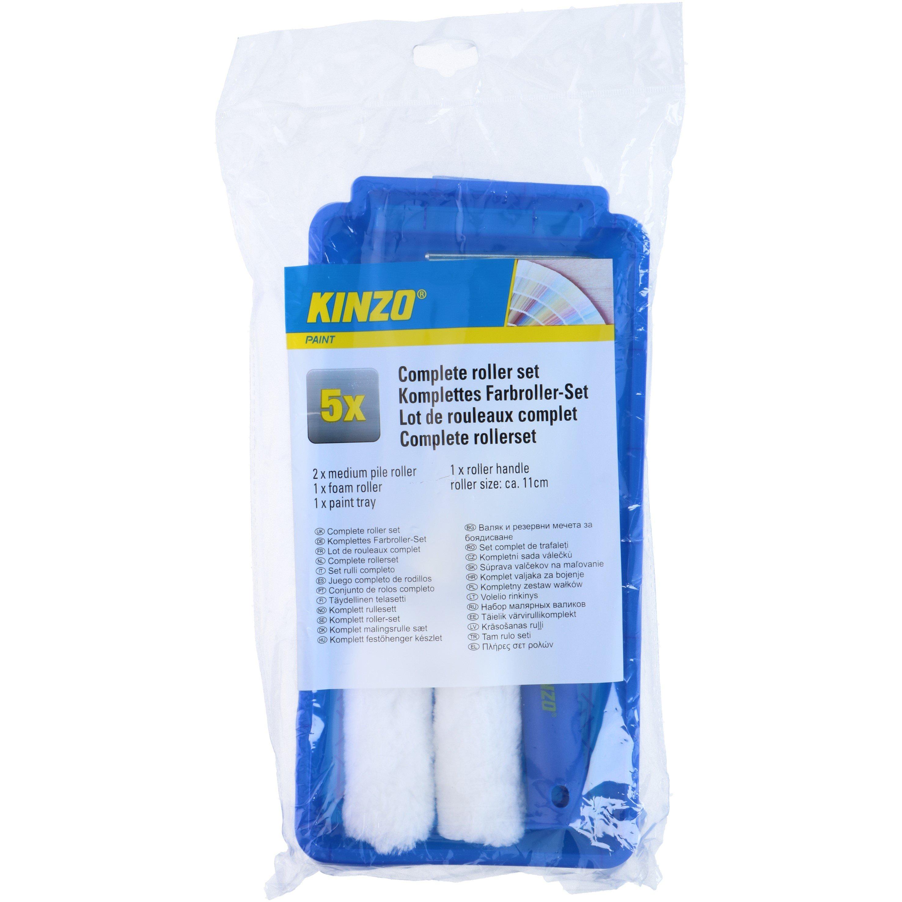 5 Pieces - Kinzo - Brush and Roller Set - 2