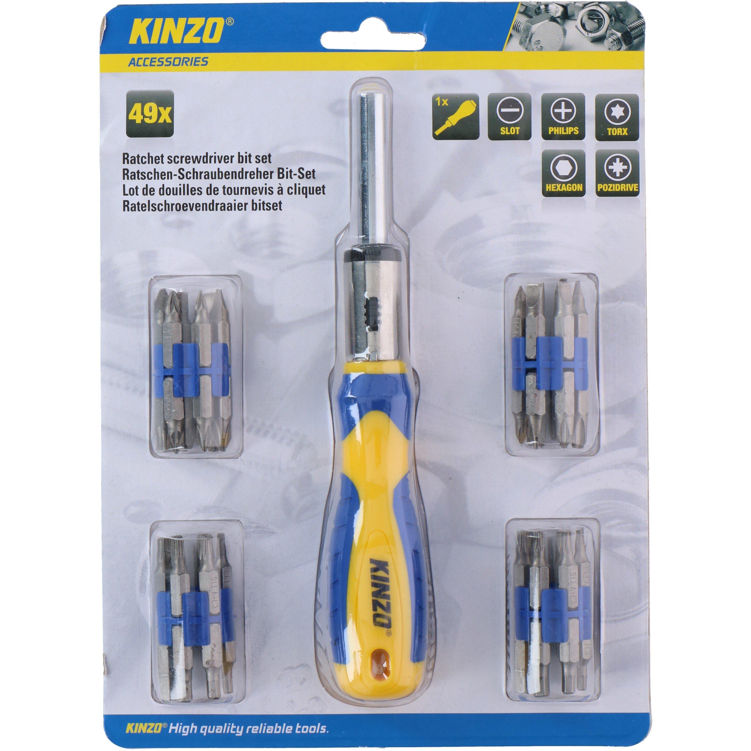 49 Pieces - Kinzo - Screwdriver Set - 2