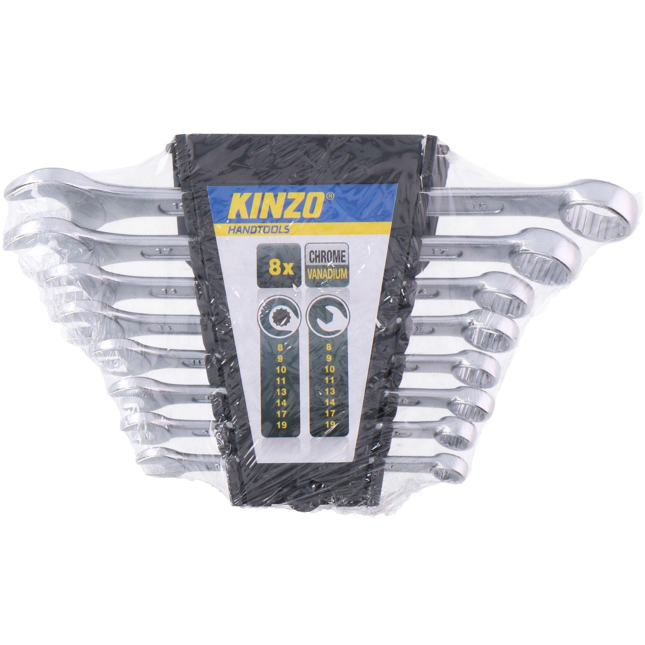 Silver - Kinzo - Combination Spanner Set - 1