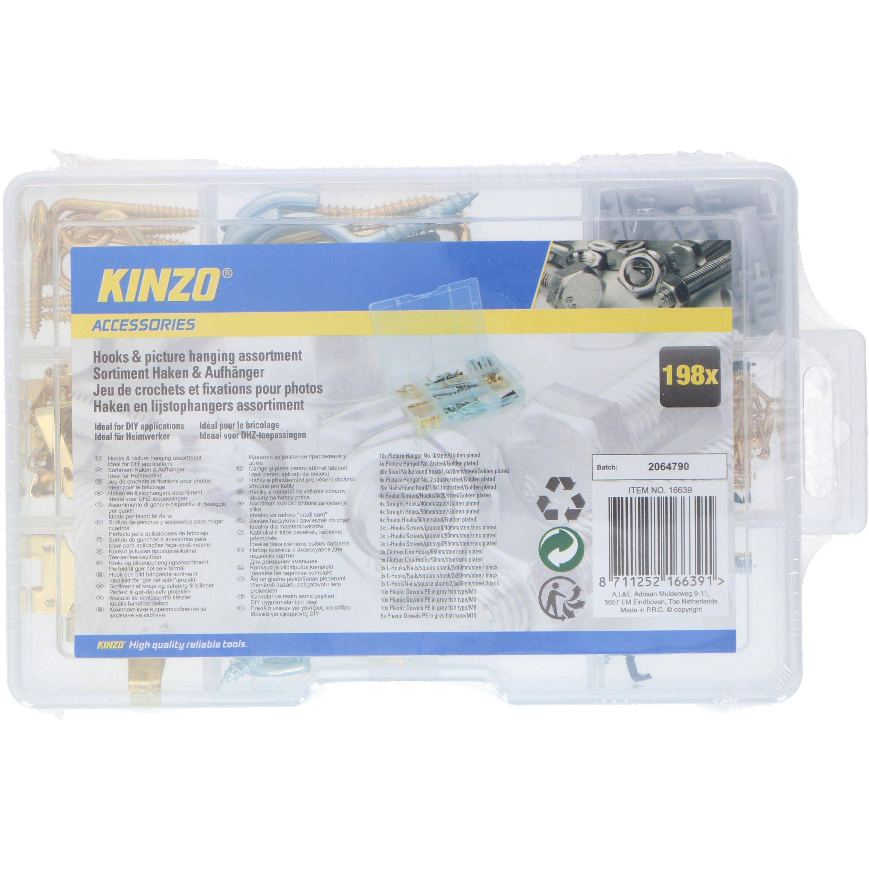 198 Pieces - Kinzo - Set Tools - 2