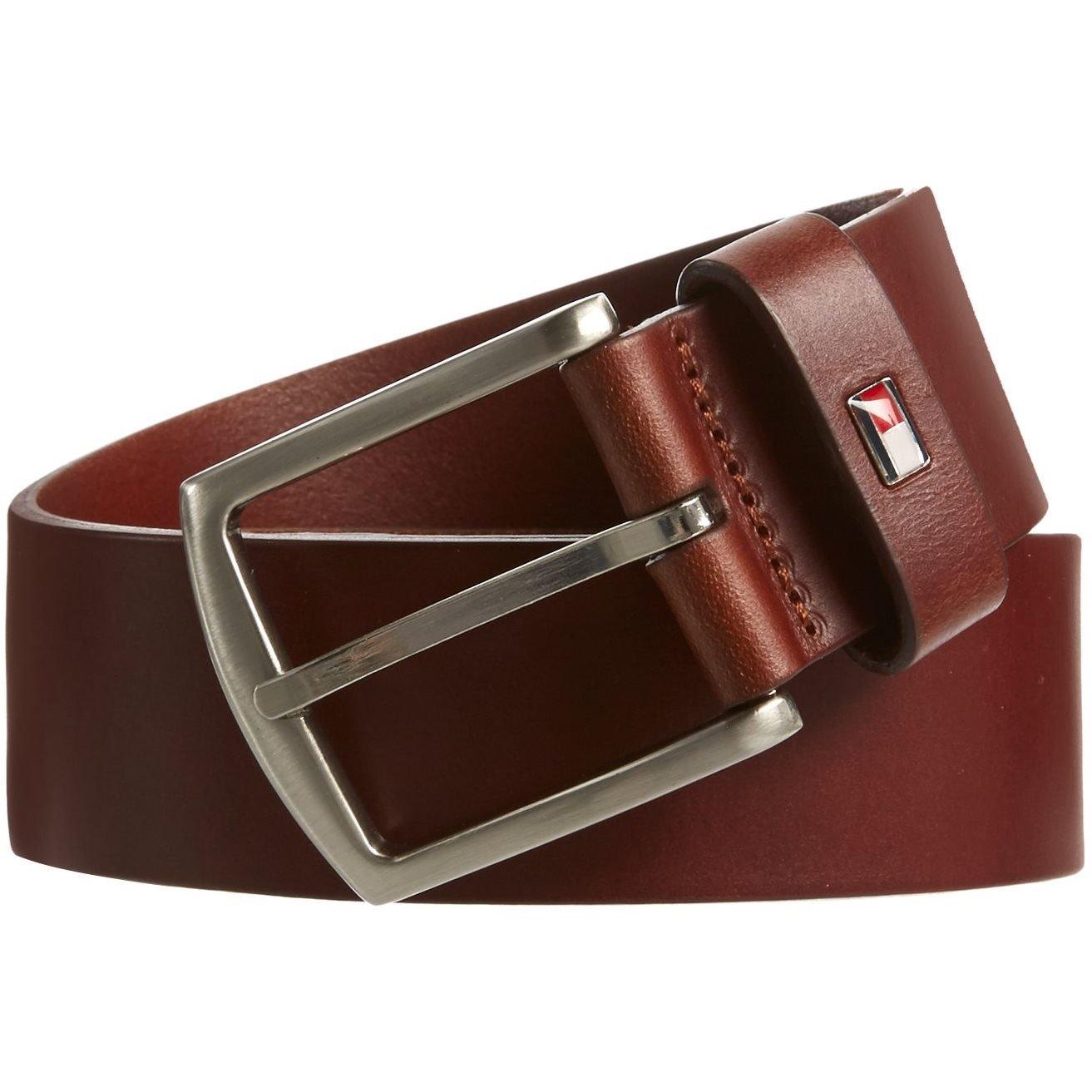 Medium Bruin - Tommy Hilfiger - Denton Leather Belt - 2