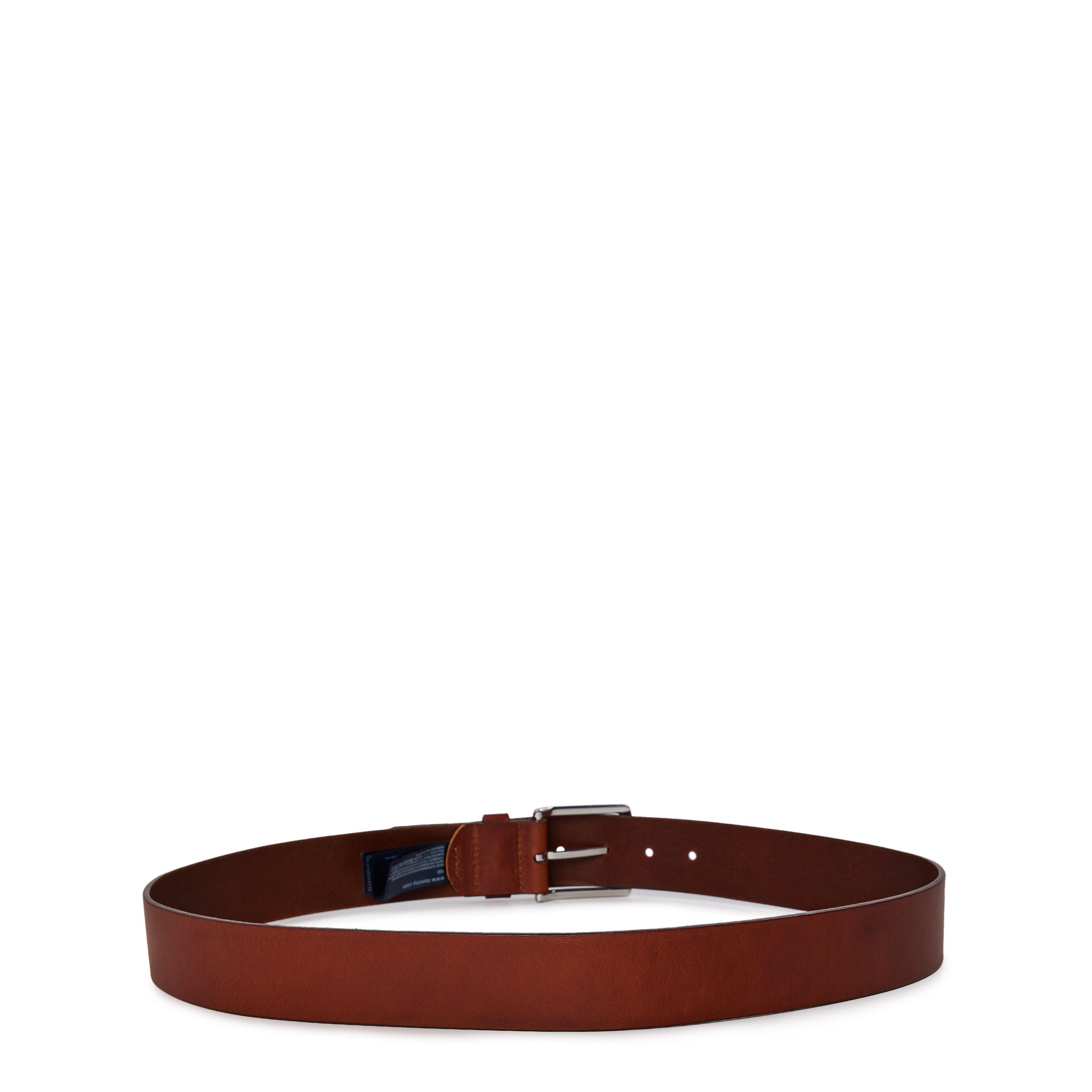 Medium Bruin - Tommy Hilfiger - Denton Leather Belt - 3