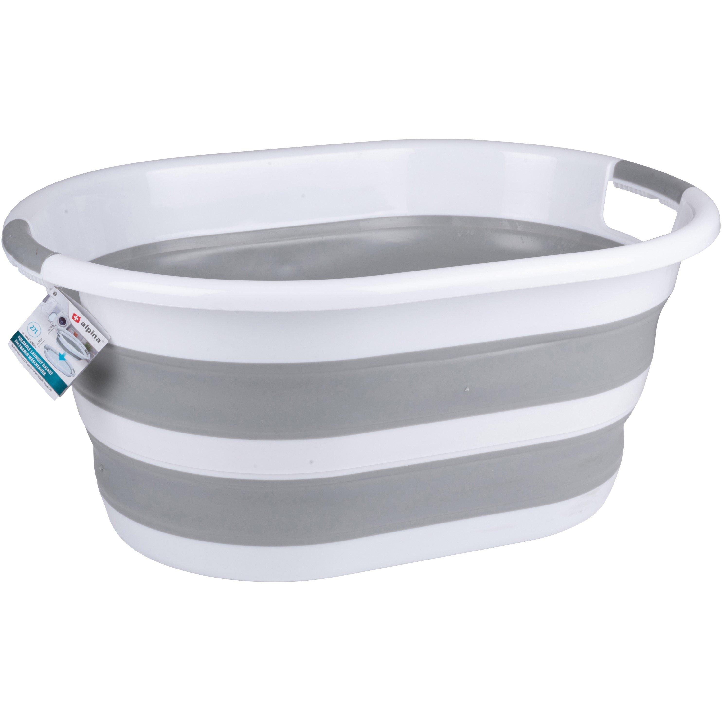 Grey/White - Alpina - Basket - 2